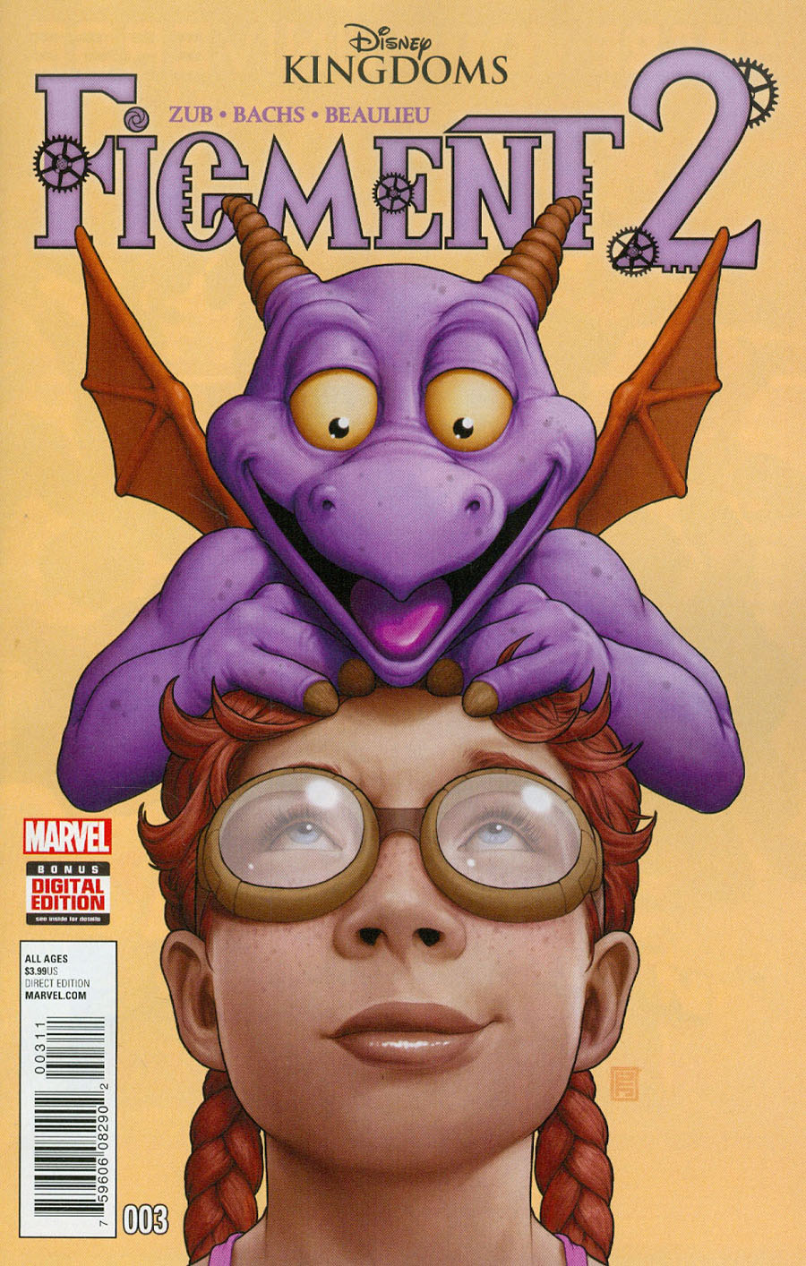 Disney Kingdoms Figment 2 #3 Cover A Regular Julian Totino Tedesco Cover