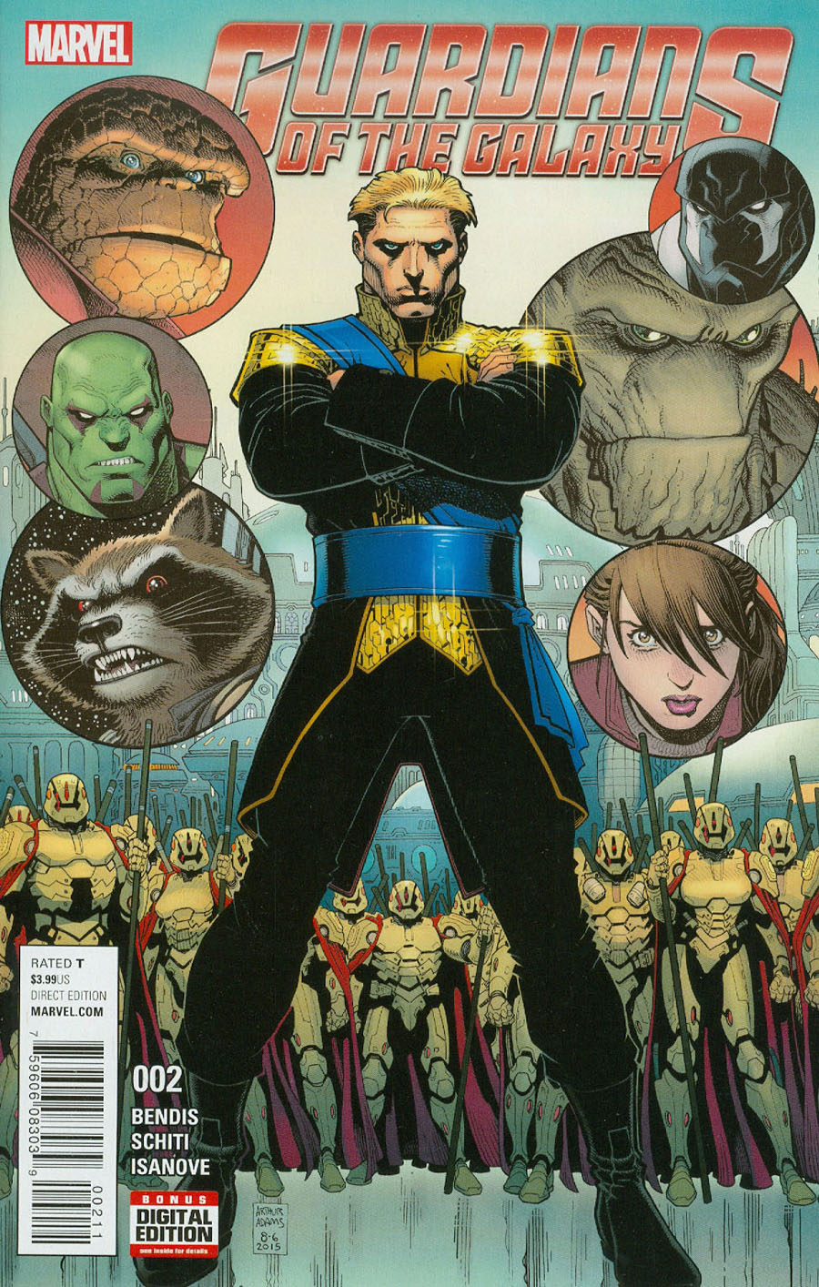 Guardians Of The Galaxy Vol 4 #2 Cover A Regular Arthur Adams Cover