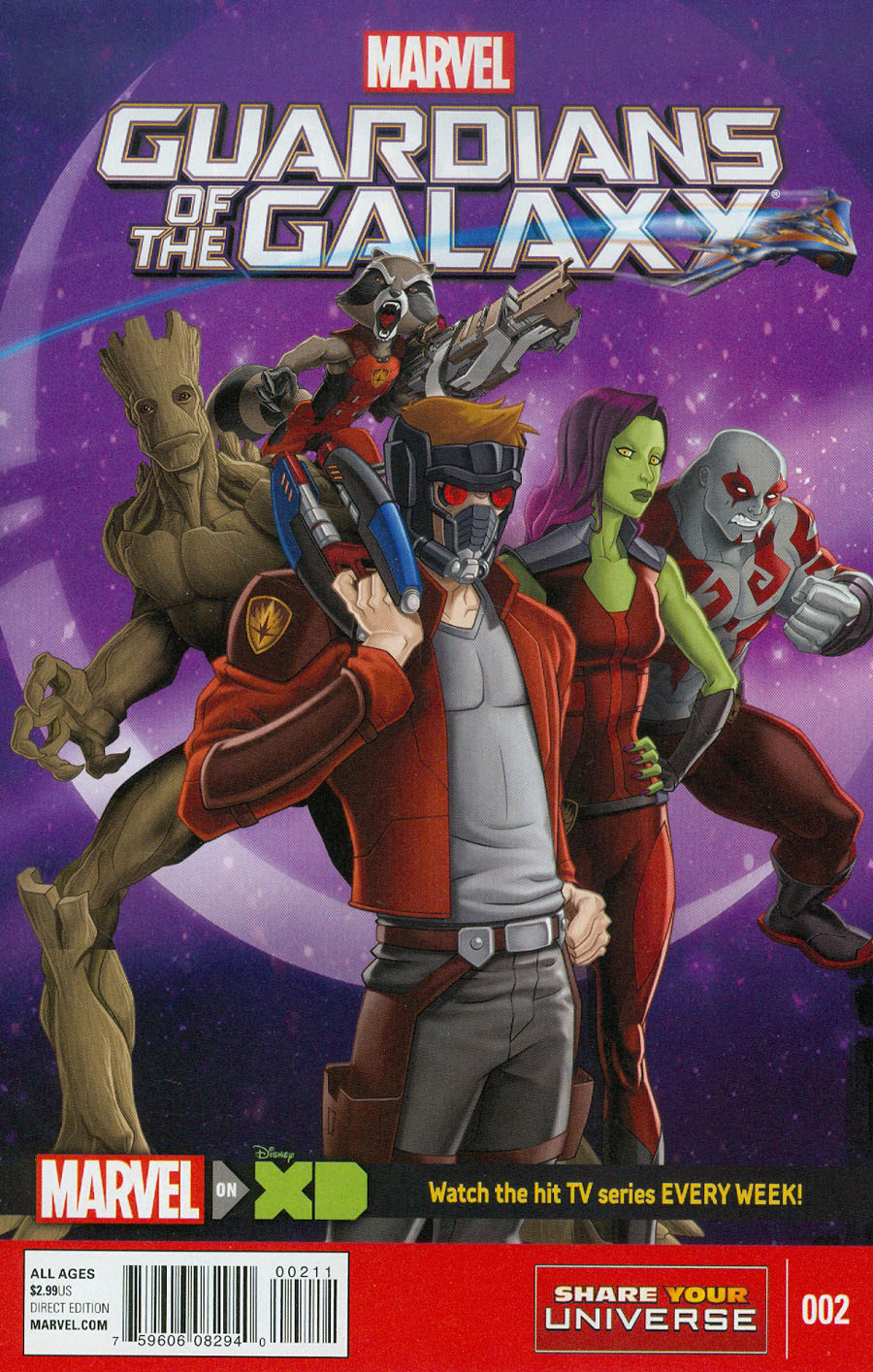Marvel Universe Guardians Of The Galaxy Vol 2 #2