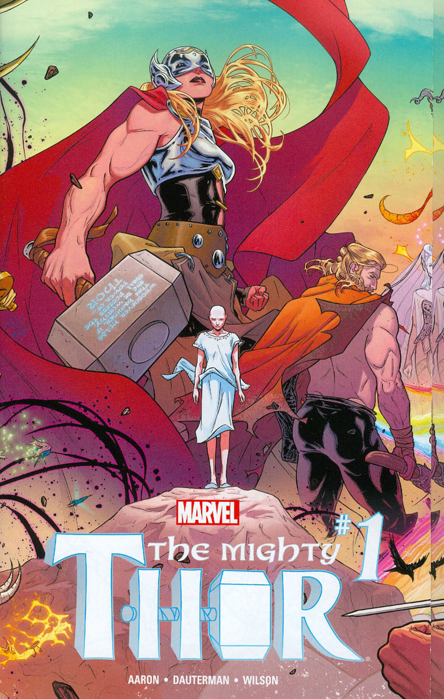 Mighty Thor Vol 2 #1 Cover A Regular Russell Dauterman Wraparound Gatefold Cover