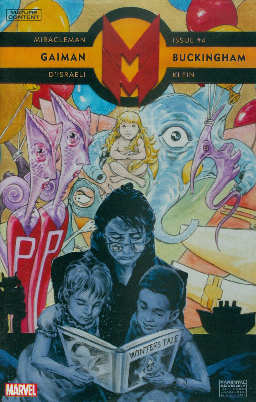 Miracleman By Gaiman & Buckingham #4 Cover A Regular Mark Buckingham Cover With Polybag