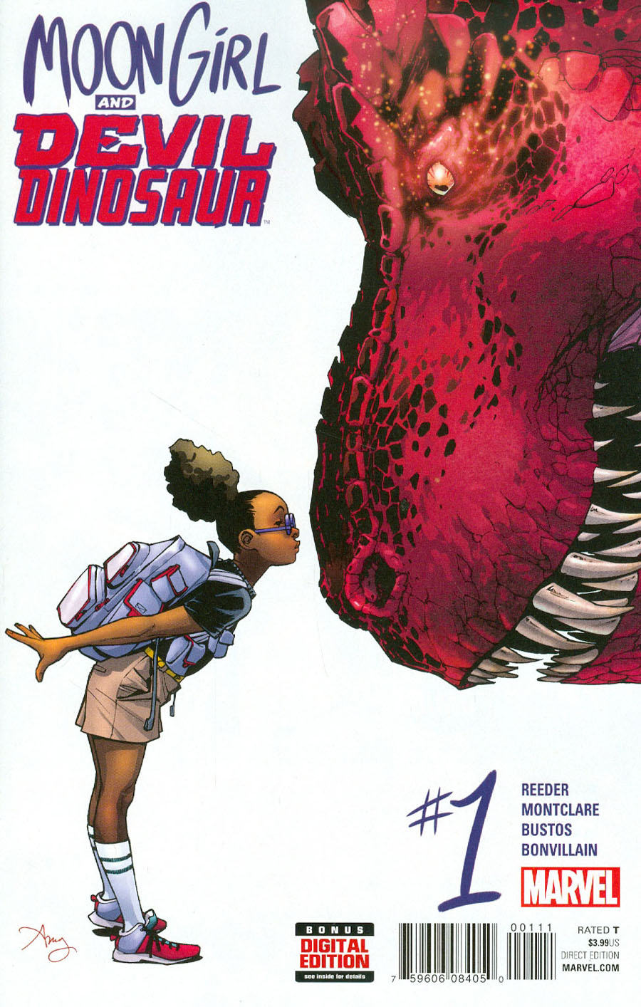 Moon Girl And Devil Dinosaur #1 Cover A 1st Ptg Regular Amy Reeder Cover
