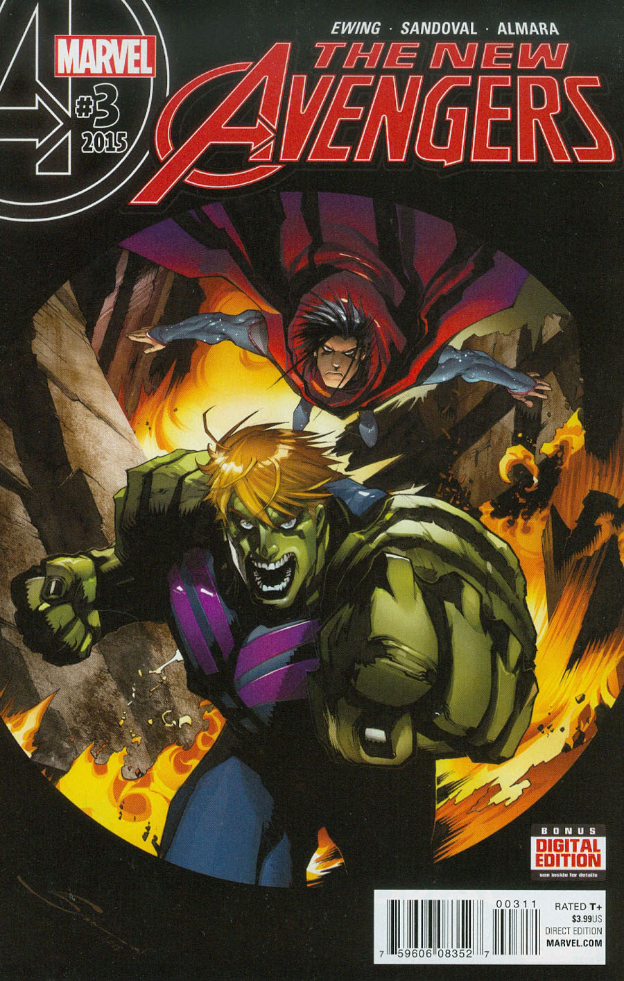 New Avengers Vol 4 #3 Cover A Regular Gerardo Sandoval Cover