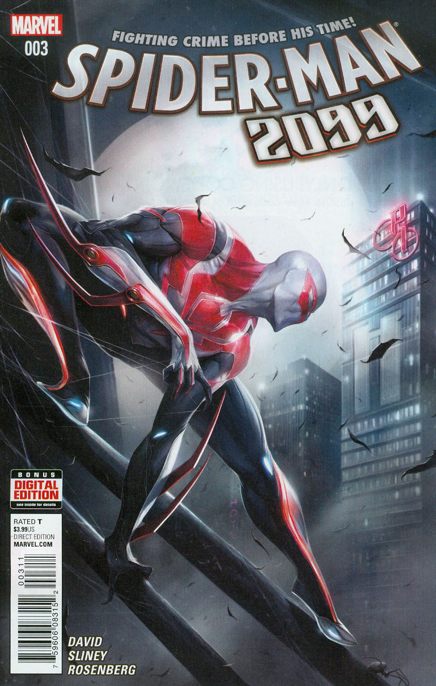 Spider-Man 2099 Vol 3 #3 Cover A Regular Francesco Mattina Cover