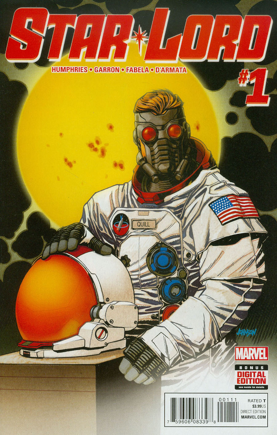 Star-Lord Vol 2 #1 Cover A Regular Dave Johnson Cover