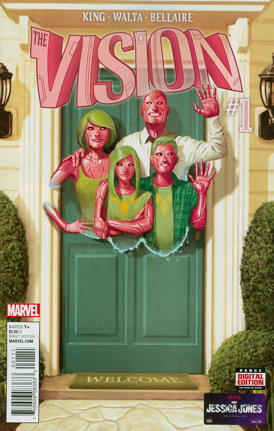 Vision Vol 2 #1 Cover A Regular Michael Del Mundo Cover