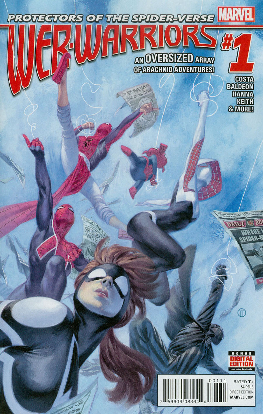 Web Warriors #1 Cover A Regular Julian Totino Tedesco Cover