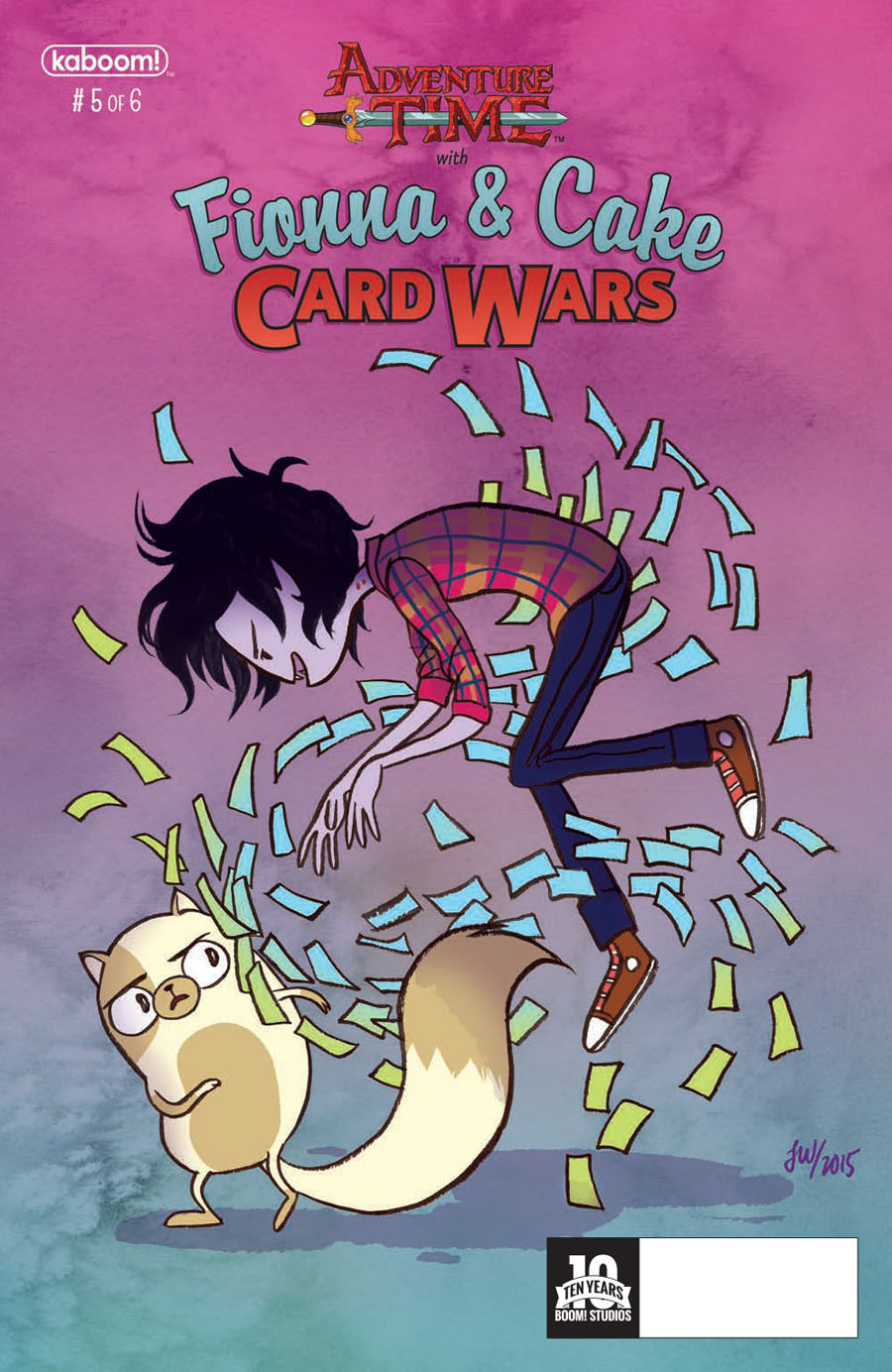 Adventure Time With Fionna & Cake Card Wars #5 Cover A Regular Jen Wang Cover