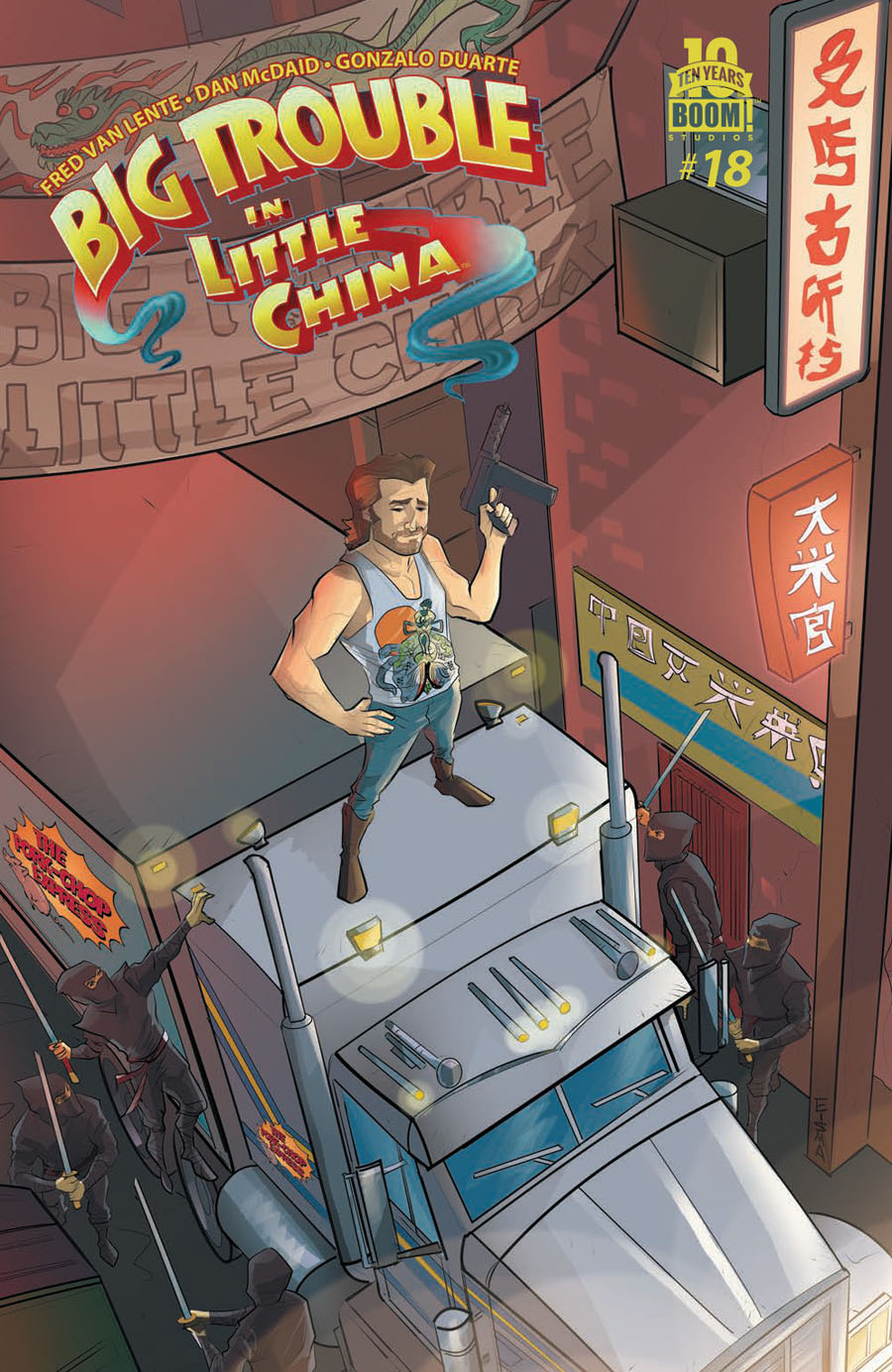 Big Trouble In Little China #18 Cover A Regular Joe Eisma Cover