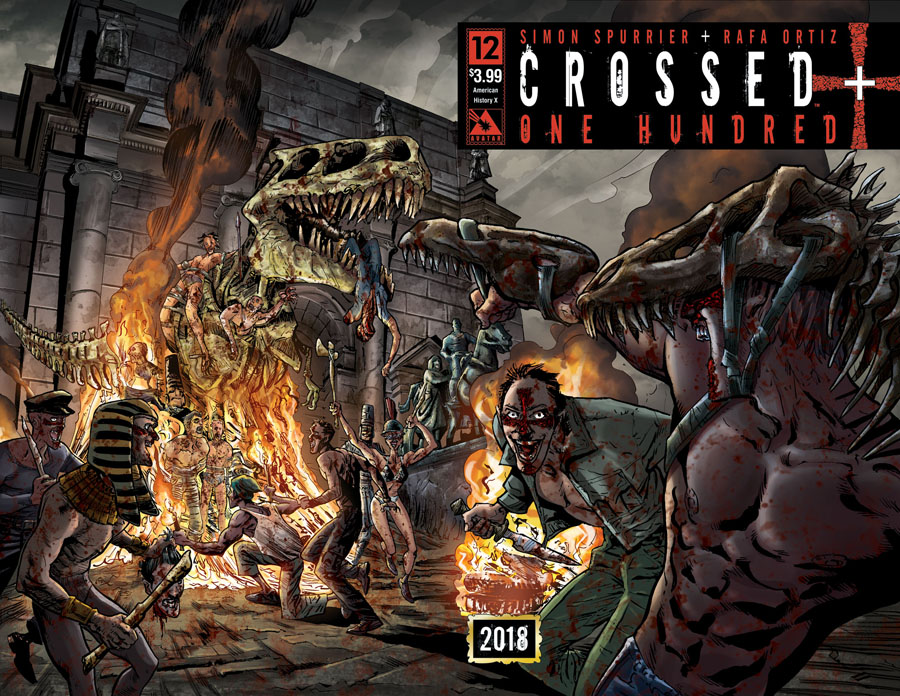 Crossed Plus 100 #12 Cover B American History X Wraparound Cover