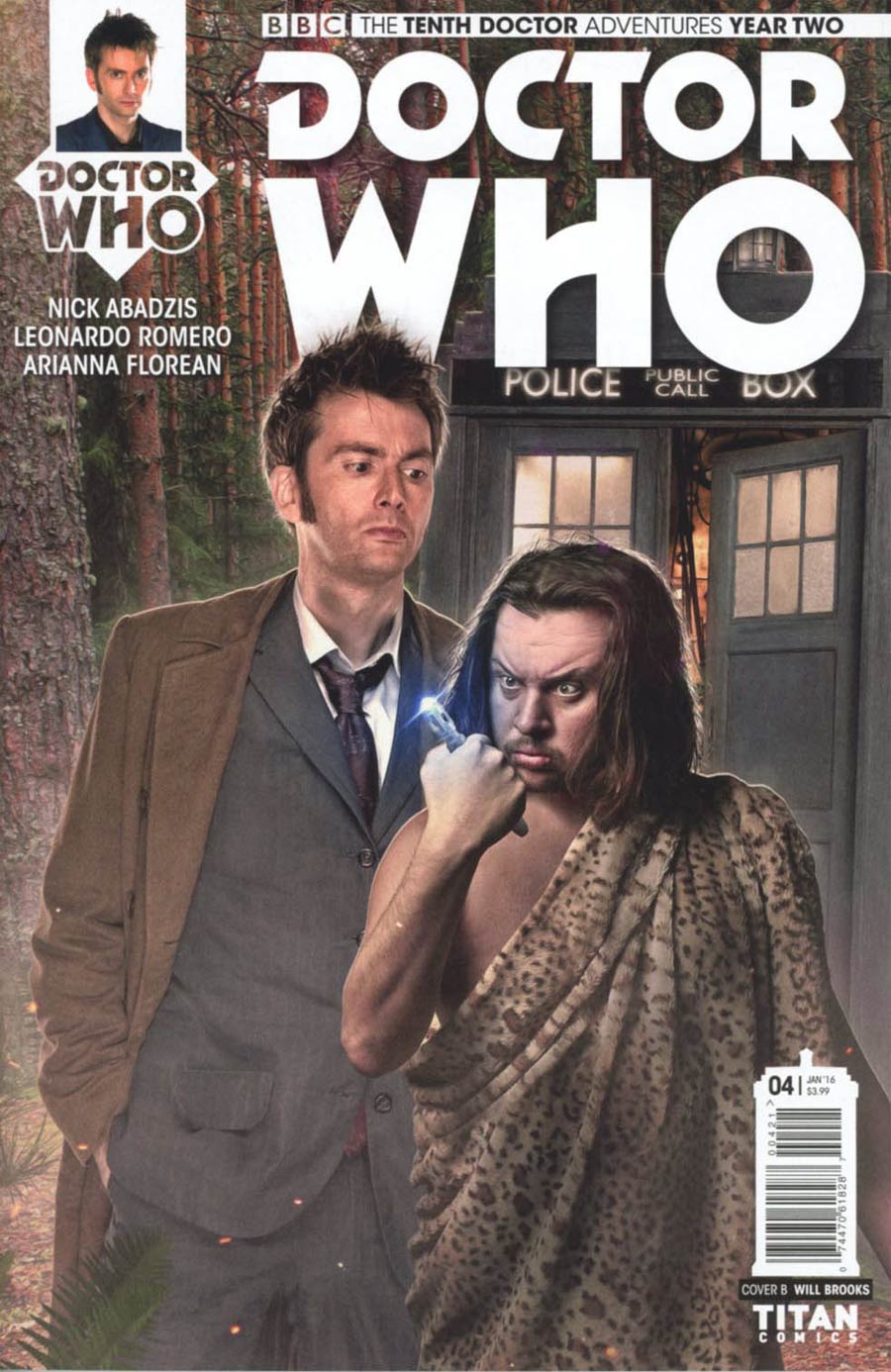 Doctor Who 10th Doctor Year Two #4 Cover B Variant Photo Subscription Cover