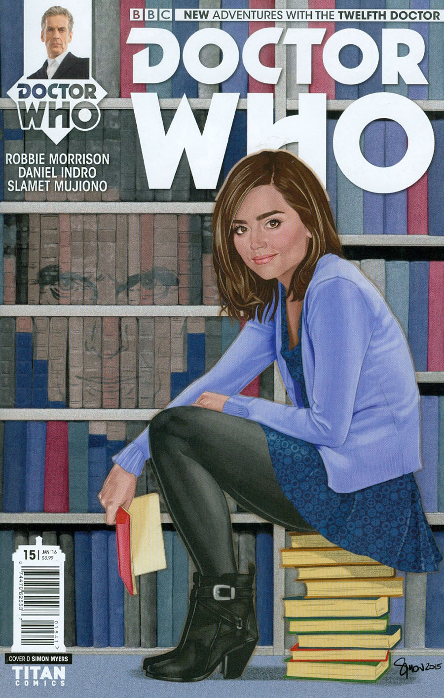 Doctor Who 12th Doctor #15 Cover D Variant Simon Myers Cover