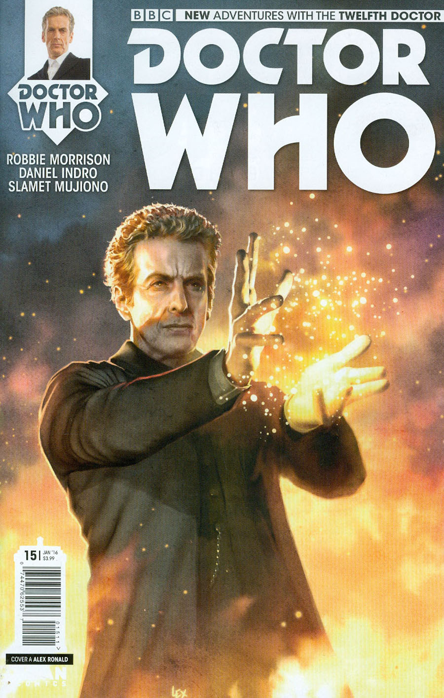Doctor Who 12th Doctor #15 Cover A Regular Alex Ronald Cover