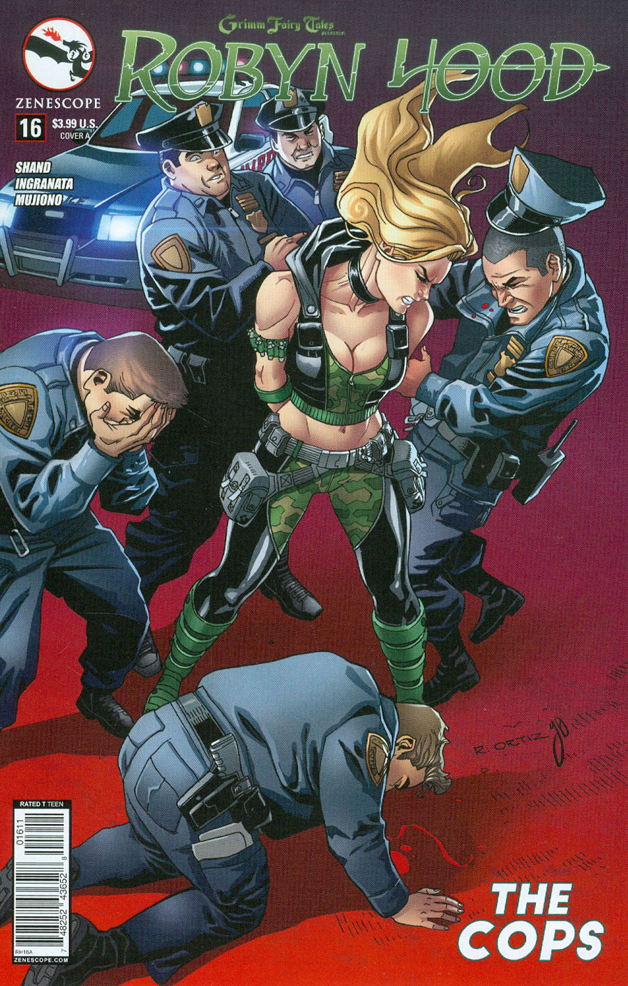 Grimm Fairy Tales Presents Robyn Hood Vol 2 #16 Cover A Richard Ortiz