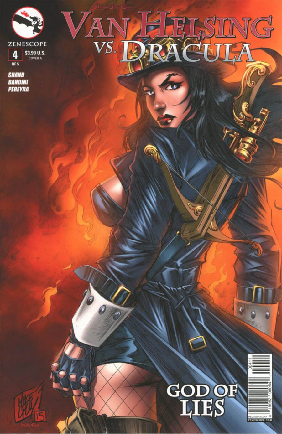 Grimm Fairy Tales Presents Van Helsing vs Dracula #4 Cover A Mike Lilly