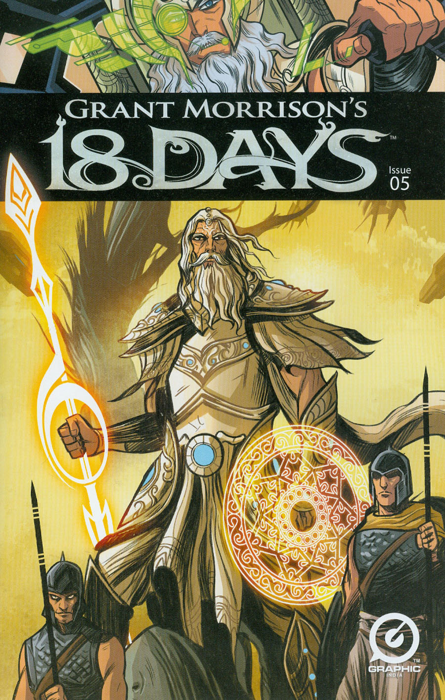 Grant Morrisons 18 Days #5 Cover A Regular Jeevan Kang Cover