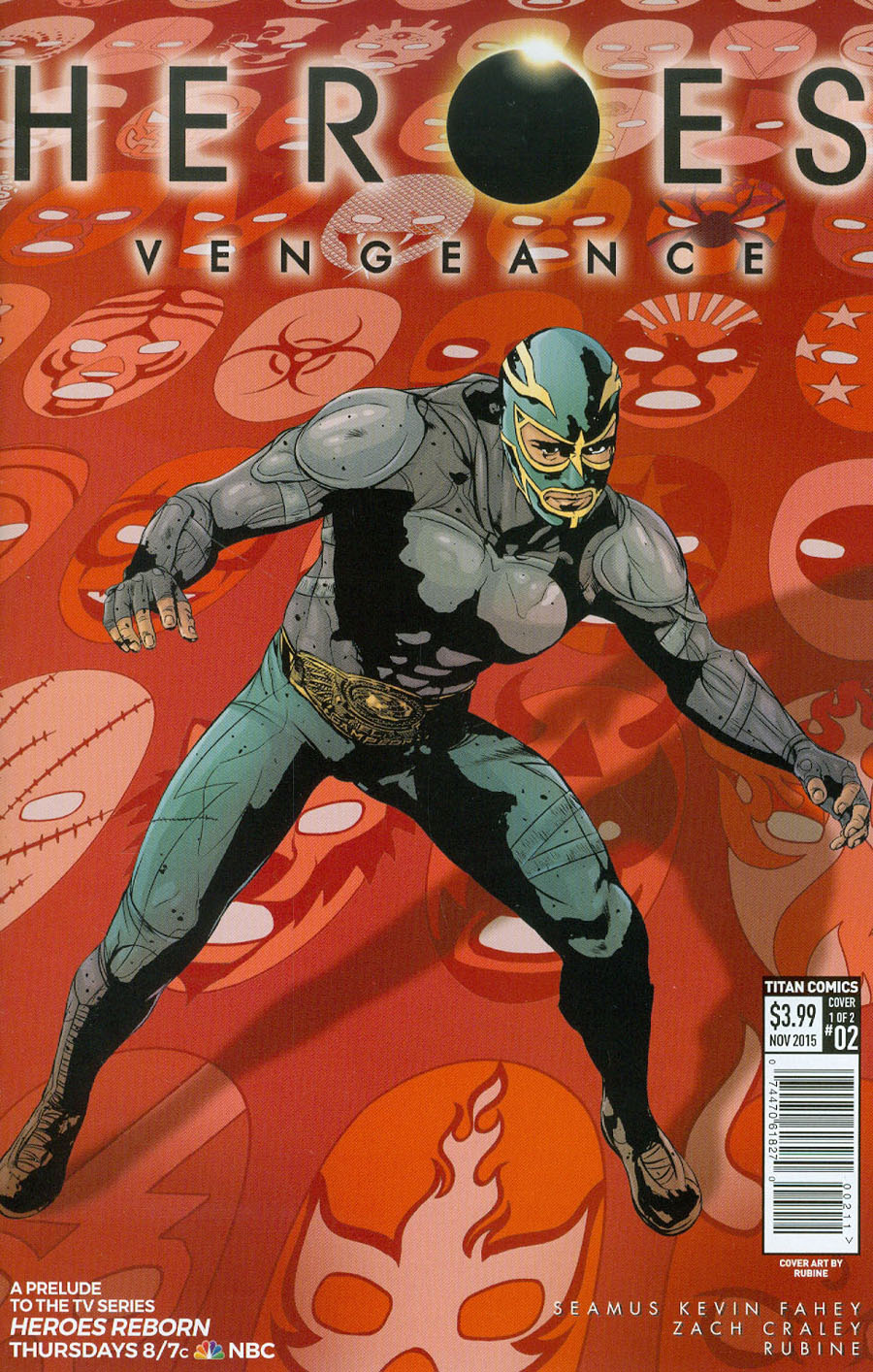 Heroes Vengeance #2 Cover A Regular Rubine Cover