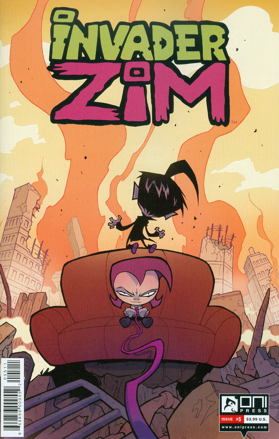 Invader Zim #5 Cover A Regular Aaron Alexovich Cover