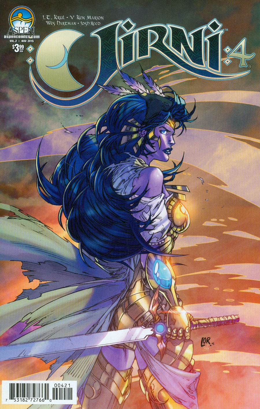 Jirni Vol 2 #4 Cover B Variant Marco Lorenzana Cover