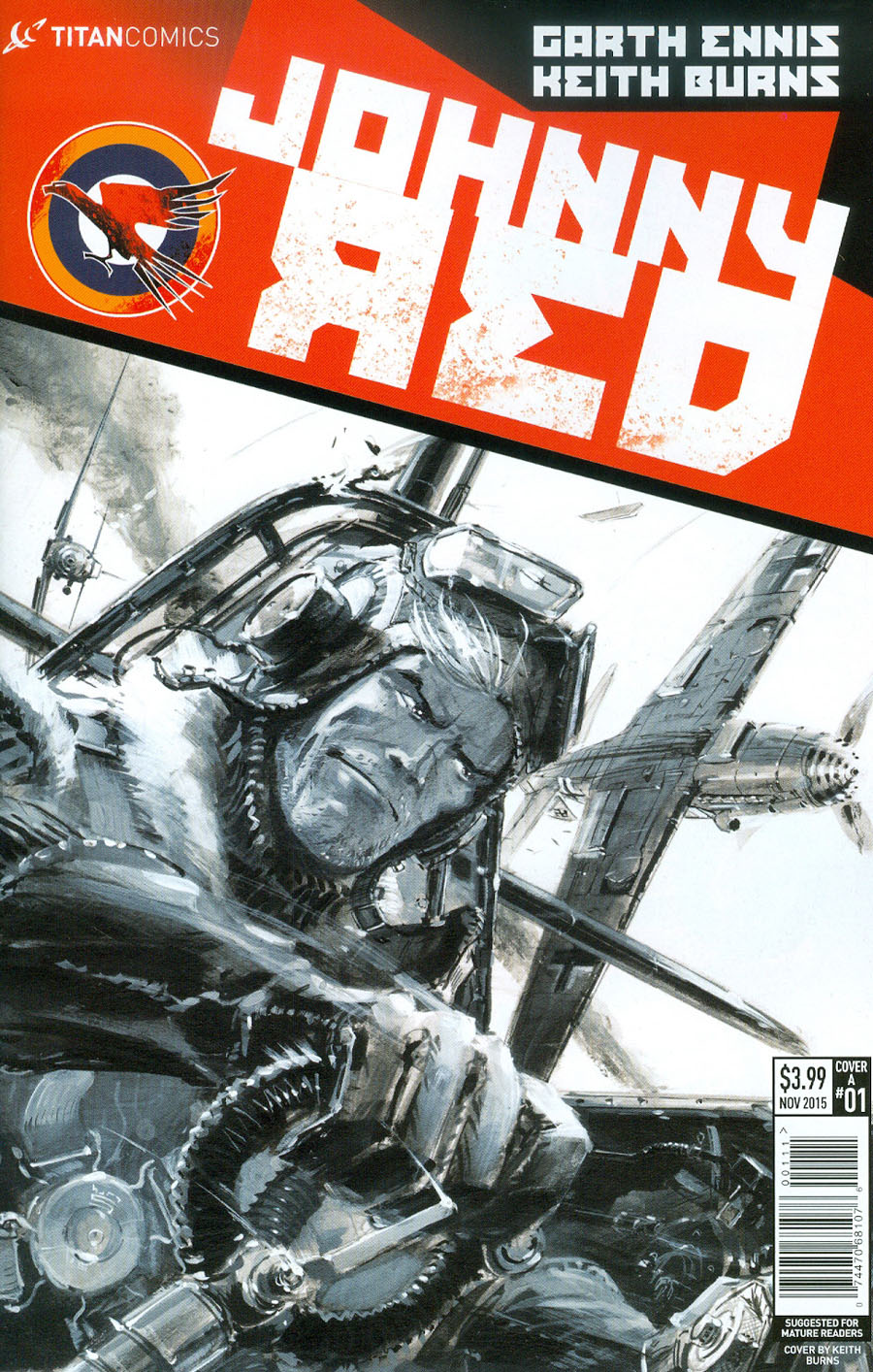 Johnny Red #1 Cover A Regular Keith Burns Cover