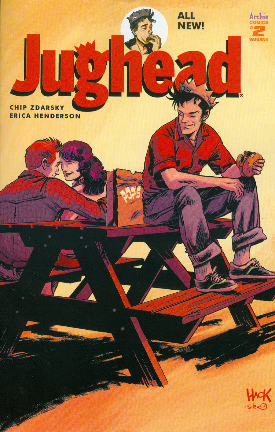 Jughead Vol 3 #2 Cover D Variant Robert Hack Cover