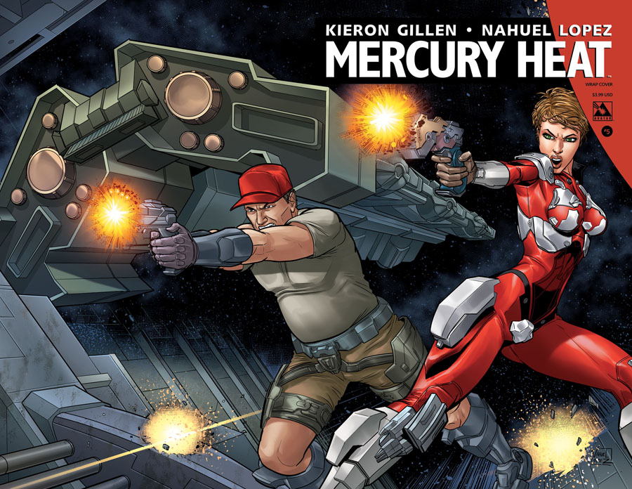 Mercury Heat #5 Cover B Wraparound Cover