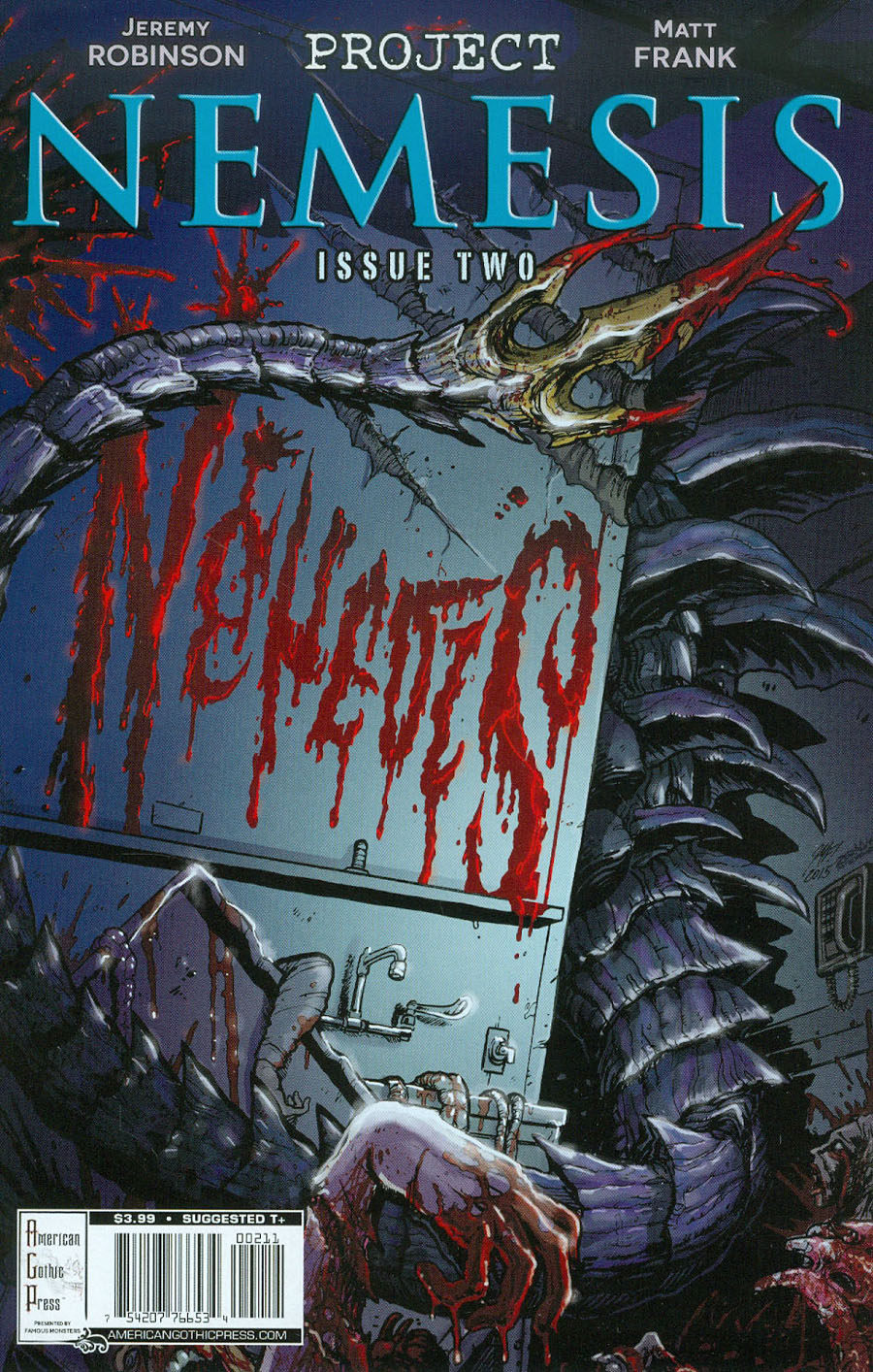 Famous Monsters Presents Project Nemesis #2 Cover A Regular Matt Frank Cover