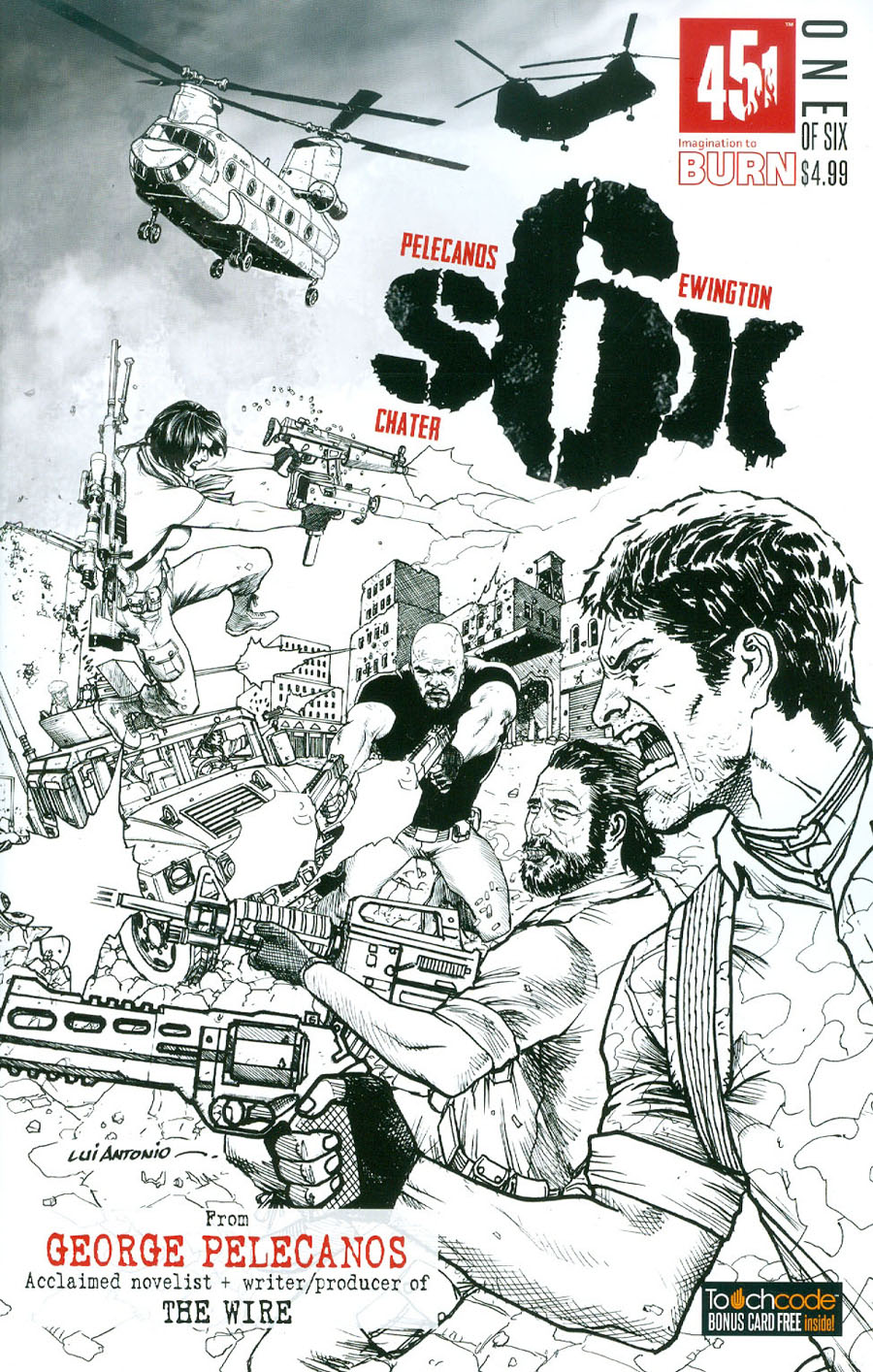 Six #1 Cover B Lui Antonio