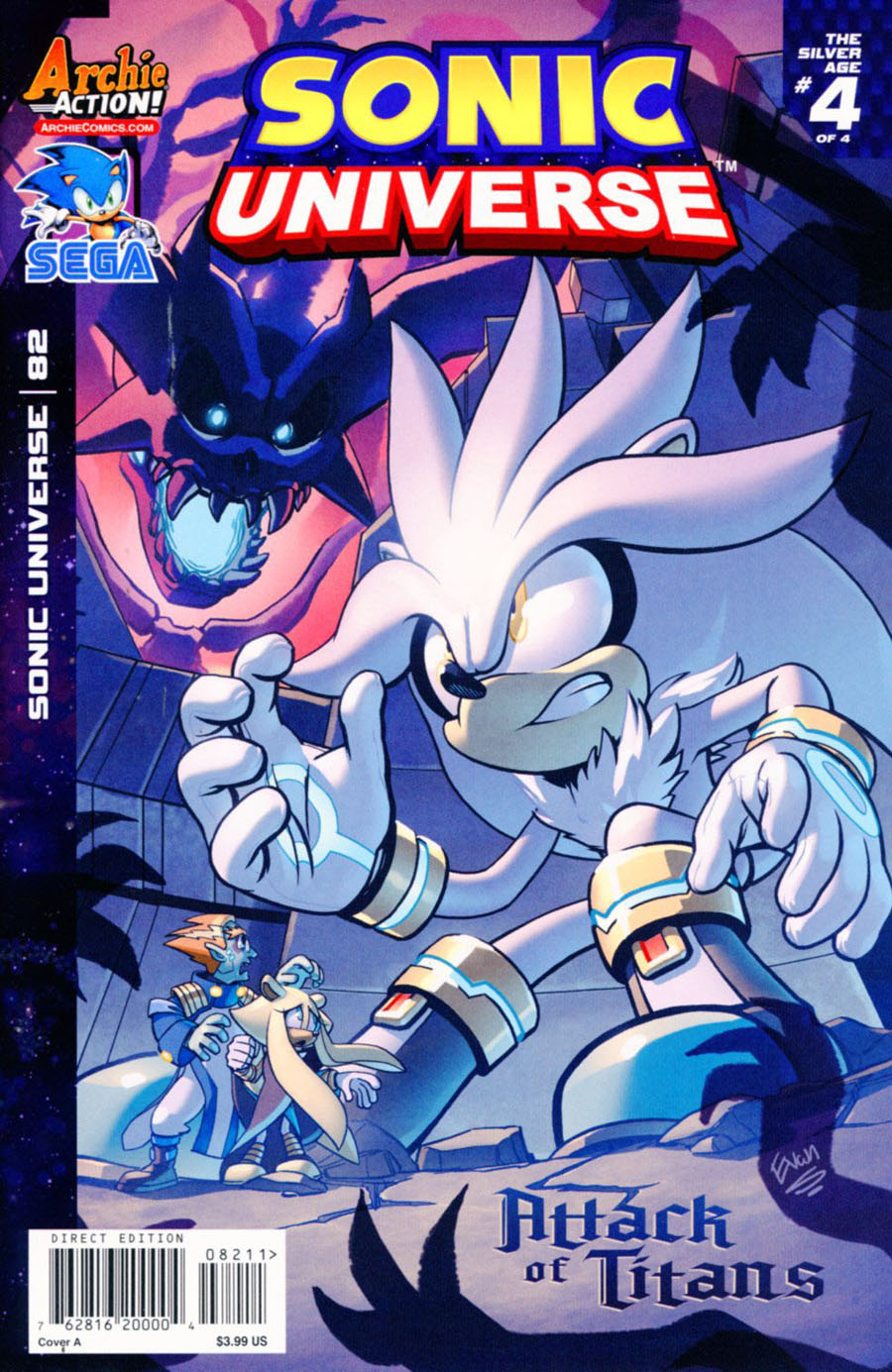 Sonic Universe #82 Cover A Regular Evan Stanley Cover
