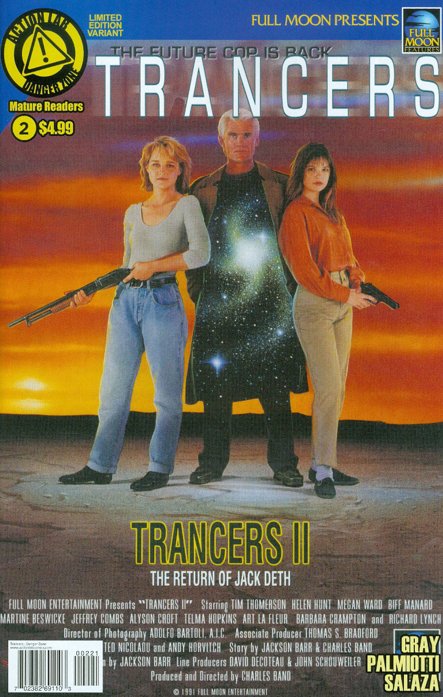 Trancers #2 Cover B Variant Movie Poster Cover