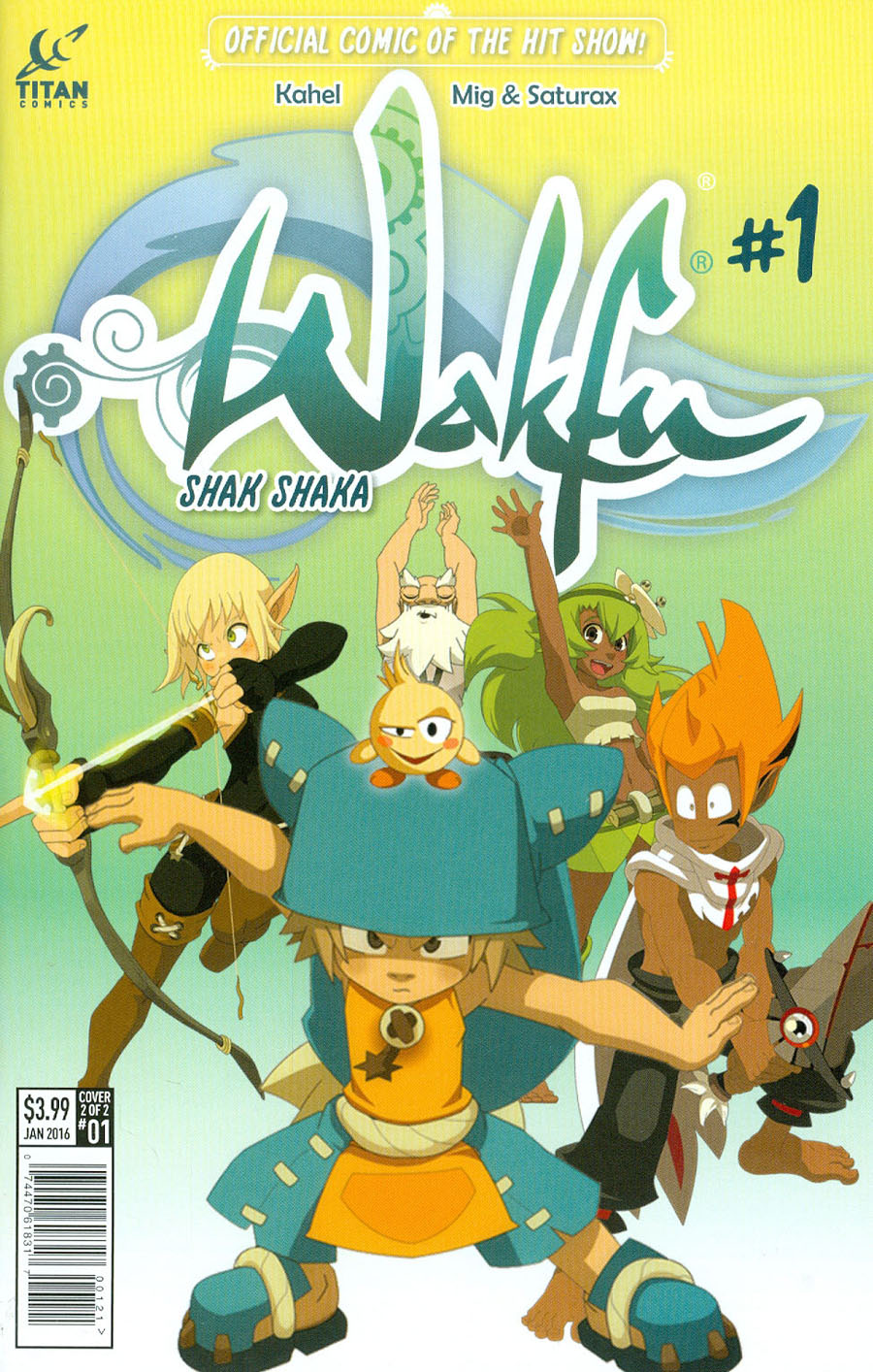 Wakfu #1 Cover B Variant Mig & Saturax Subscription Cover