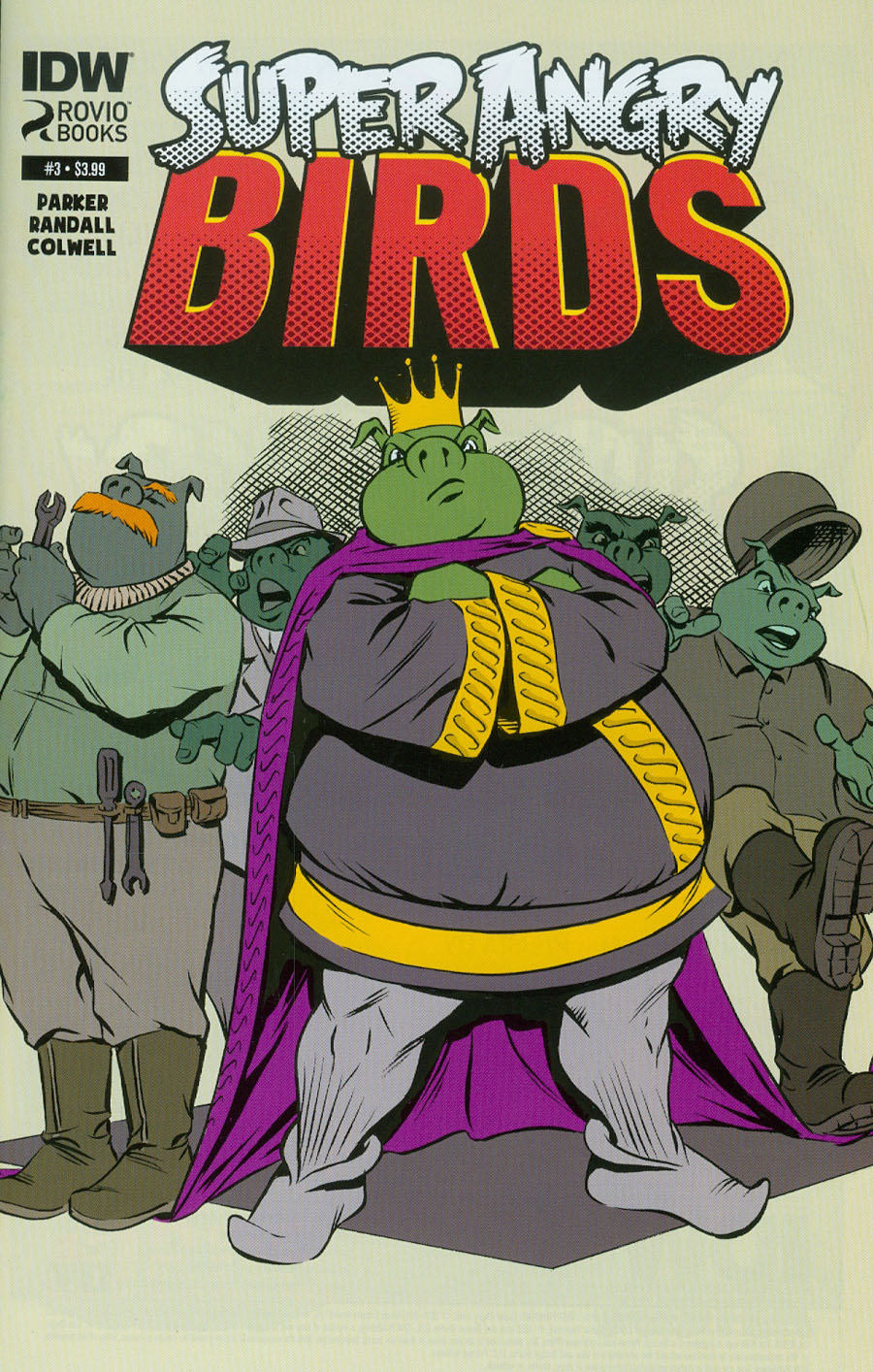 Angry Birds Super Angry Birds #3 Cover A Regular Ron Randall Cover