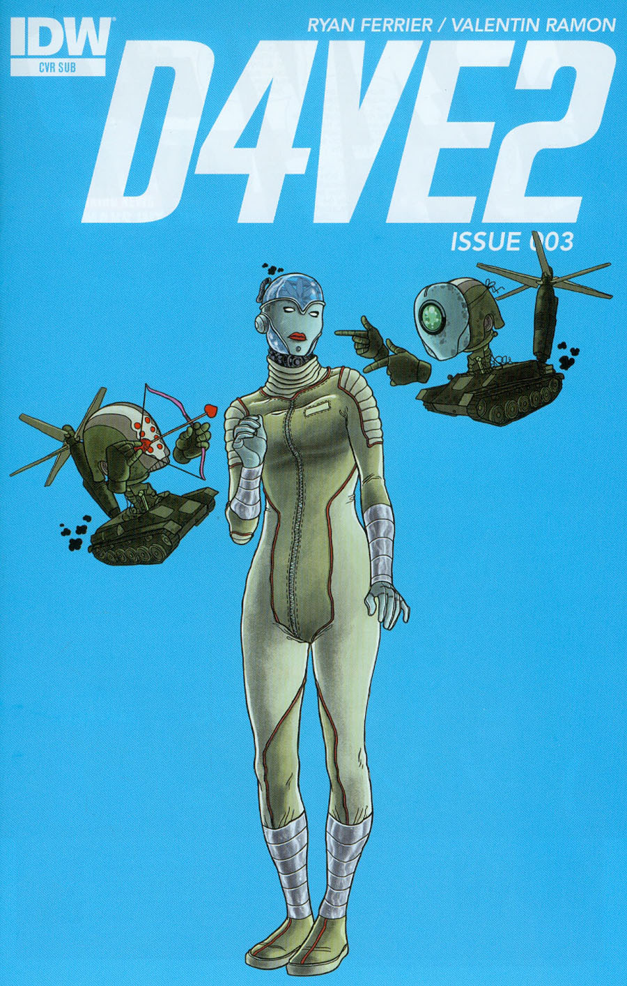 D4VE2 #3 Cover B Variant Valentin Ramon Subscription Cover