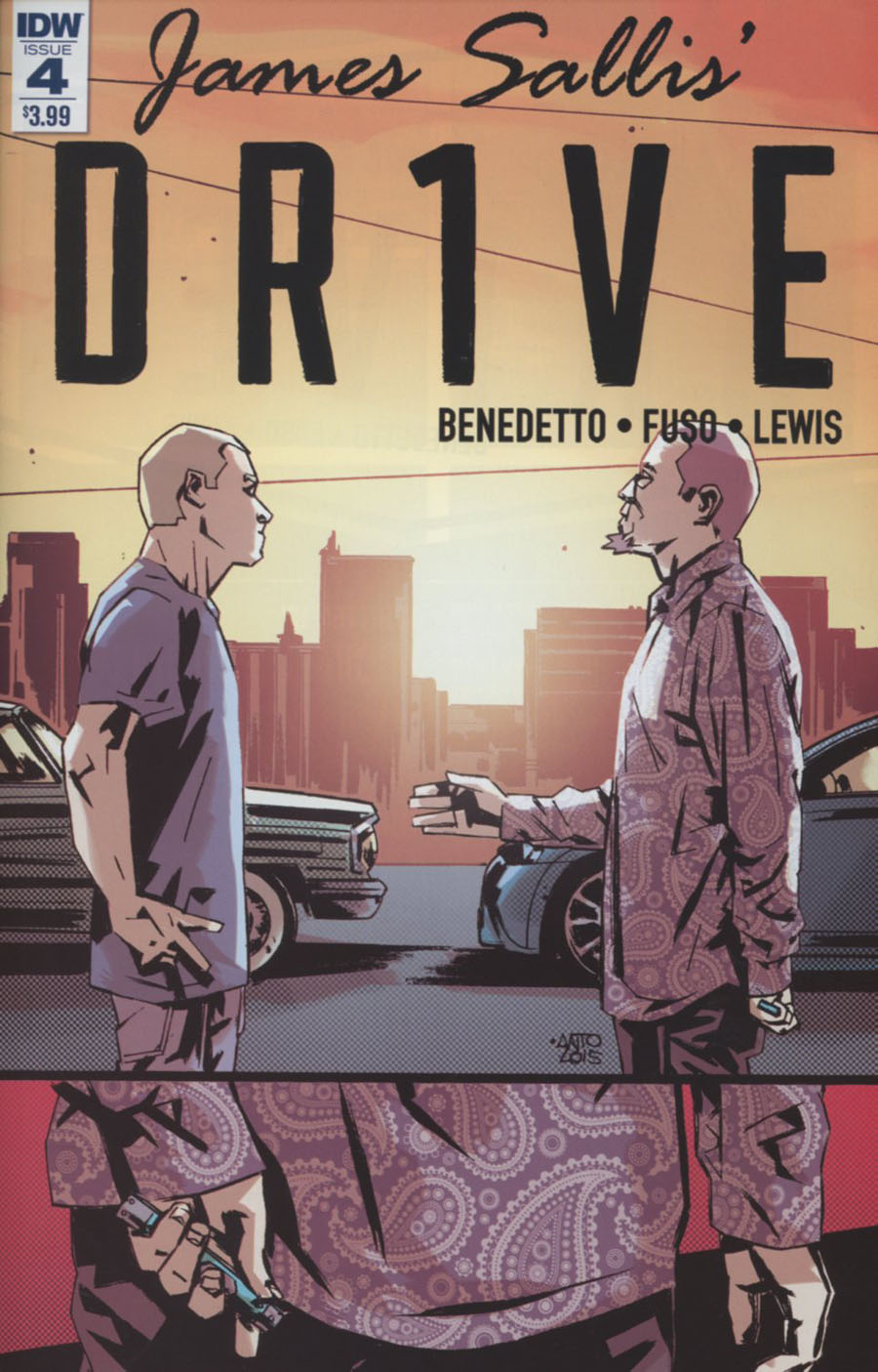 Drive #4 Cover A Regular Antonio Fuso Cover