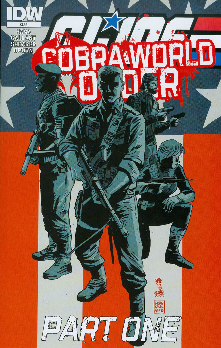 GI Joe A Real American Hero #219 Cover A Regular Francesco Francavilla Cover