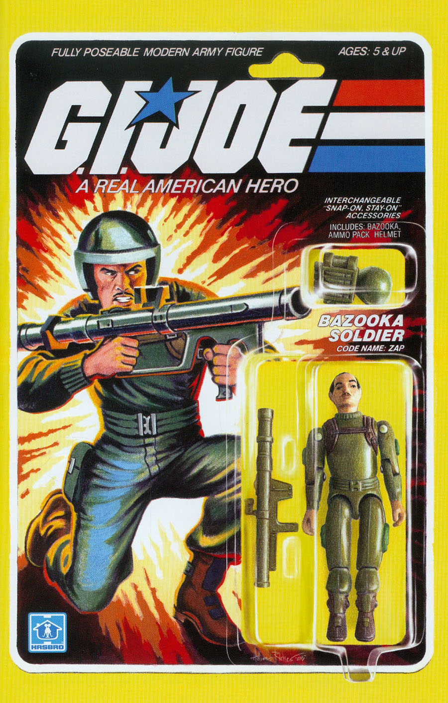 GI Joe A Real American Hero #220 Cover B Variant Adam Riches Subscription Cover