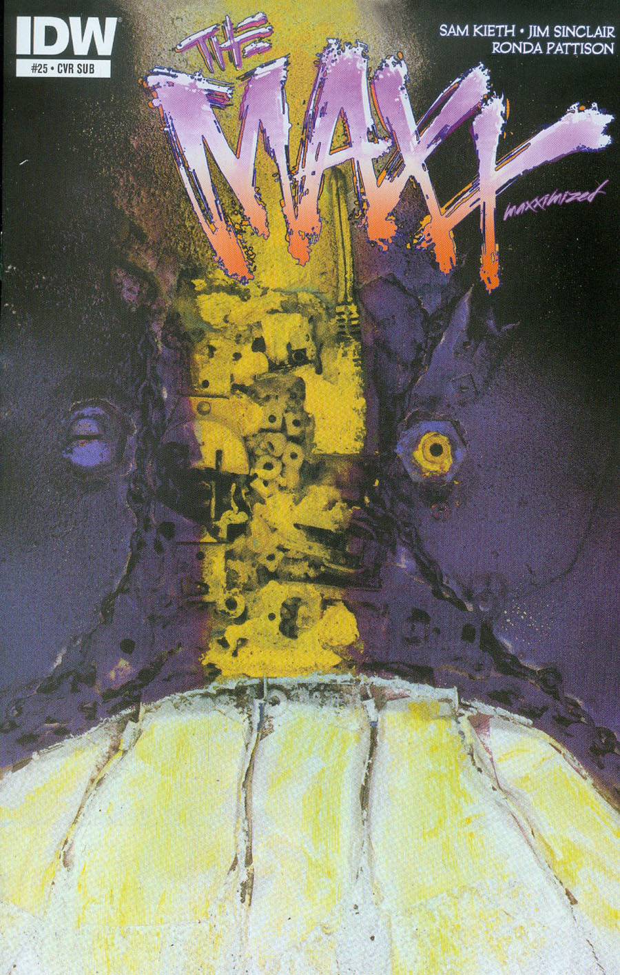 Maxx Maxximized #25 Cover B Variant Sam Kieth Subscription Cover