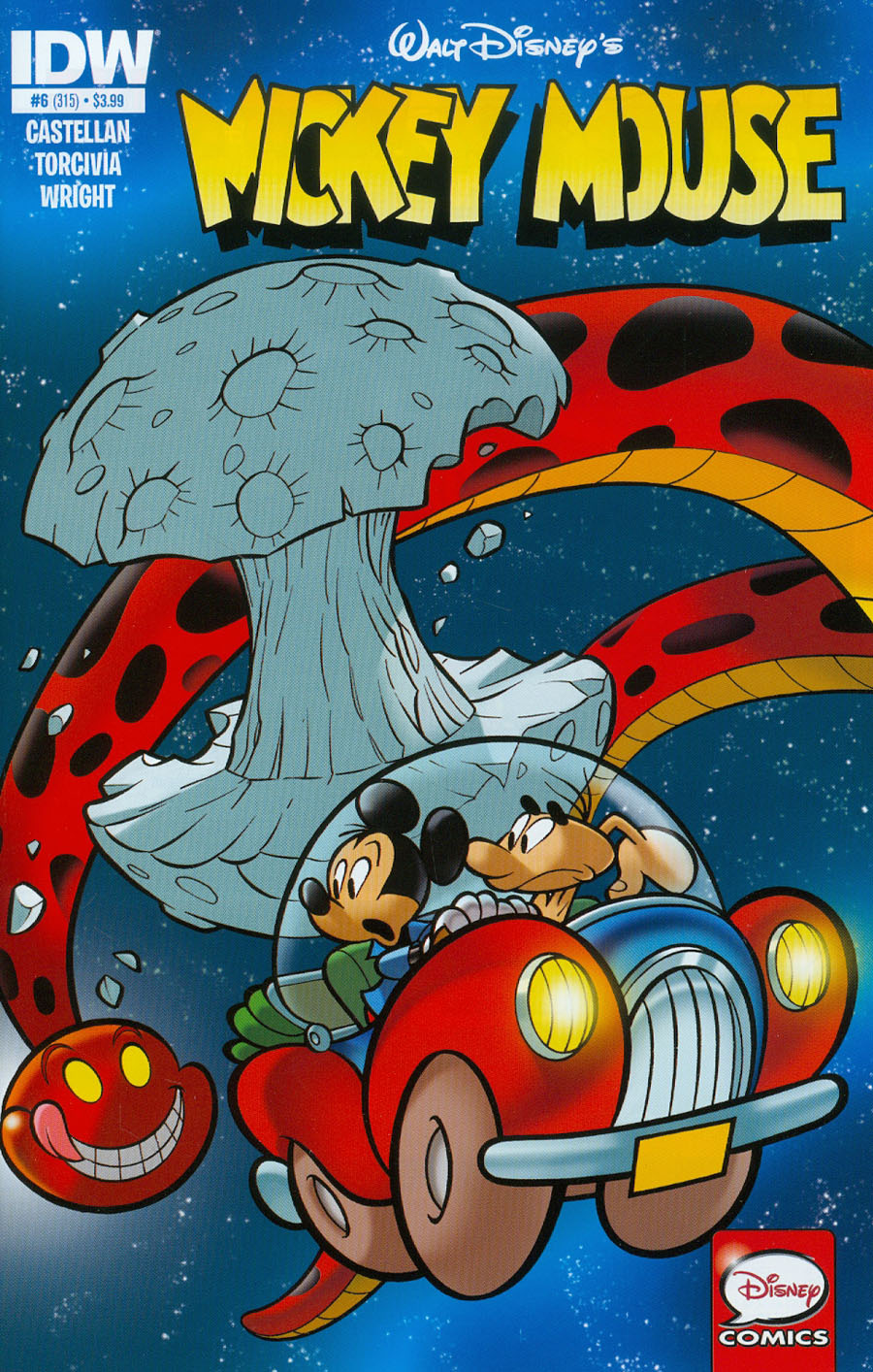 Mickey Mouse Vol 2 #6 Cover A Regular Andrea Castellan Cover