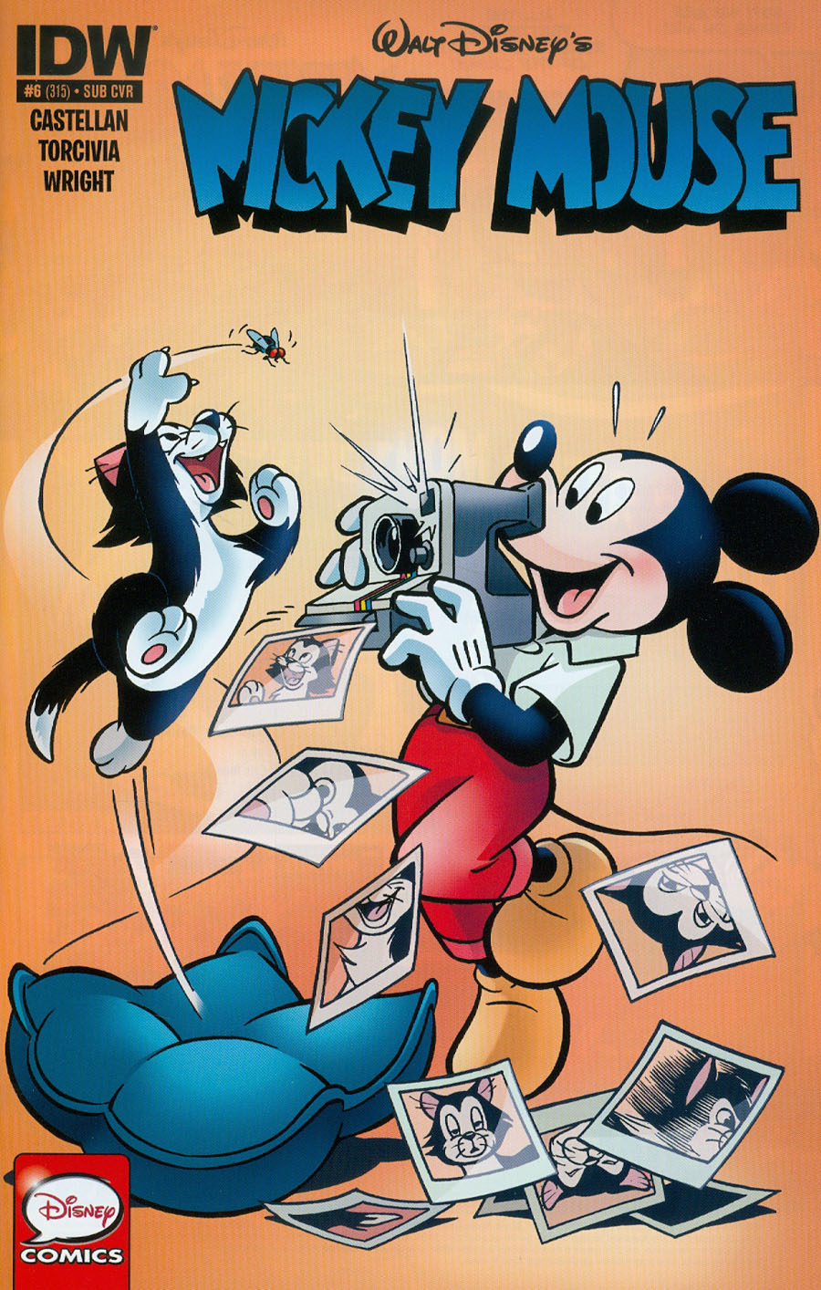 Mickey Mouse Vol 2 #6 Cover B Variant Cesar Feroli Subscription Cover