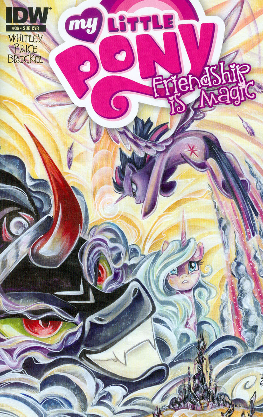 My Little Pony Friendship Is Magic #36 Cover B Variant Sara Richard Subscription Cover