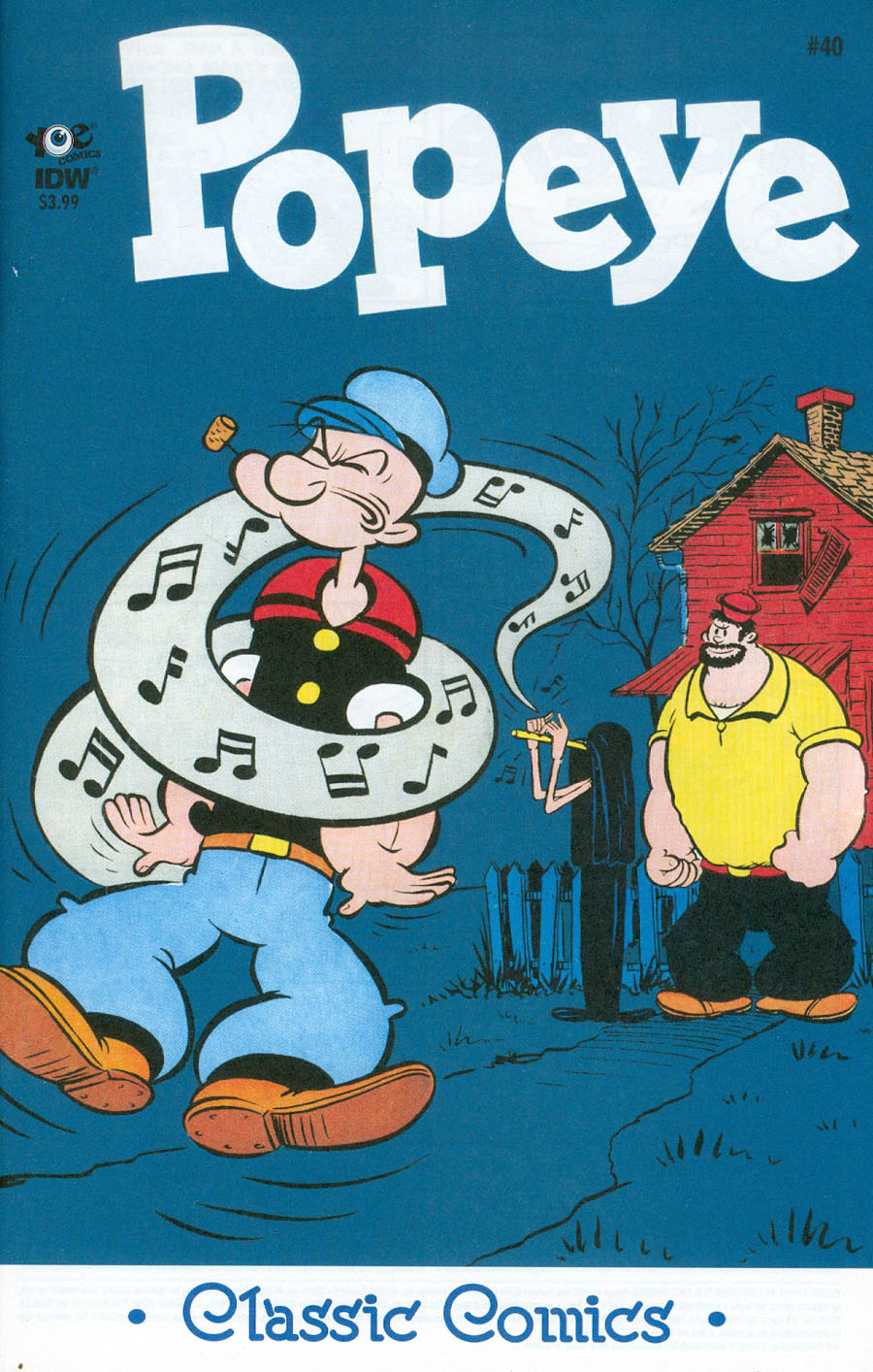 Classic Popeye #40 Cover A Regular Bud Sagendorf Cover