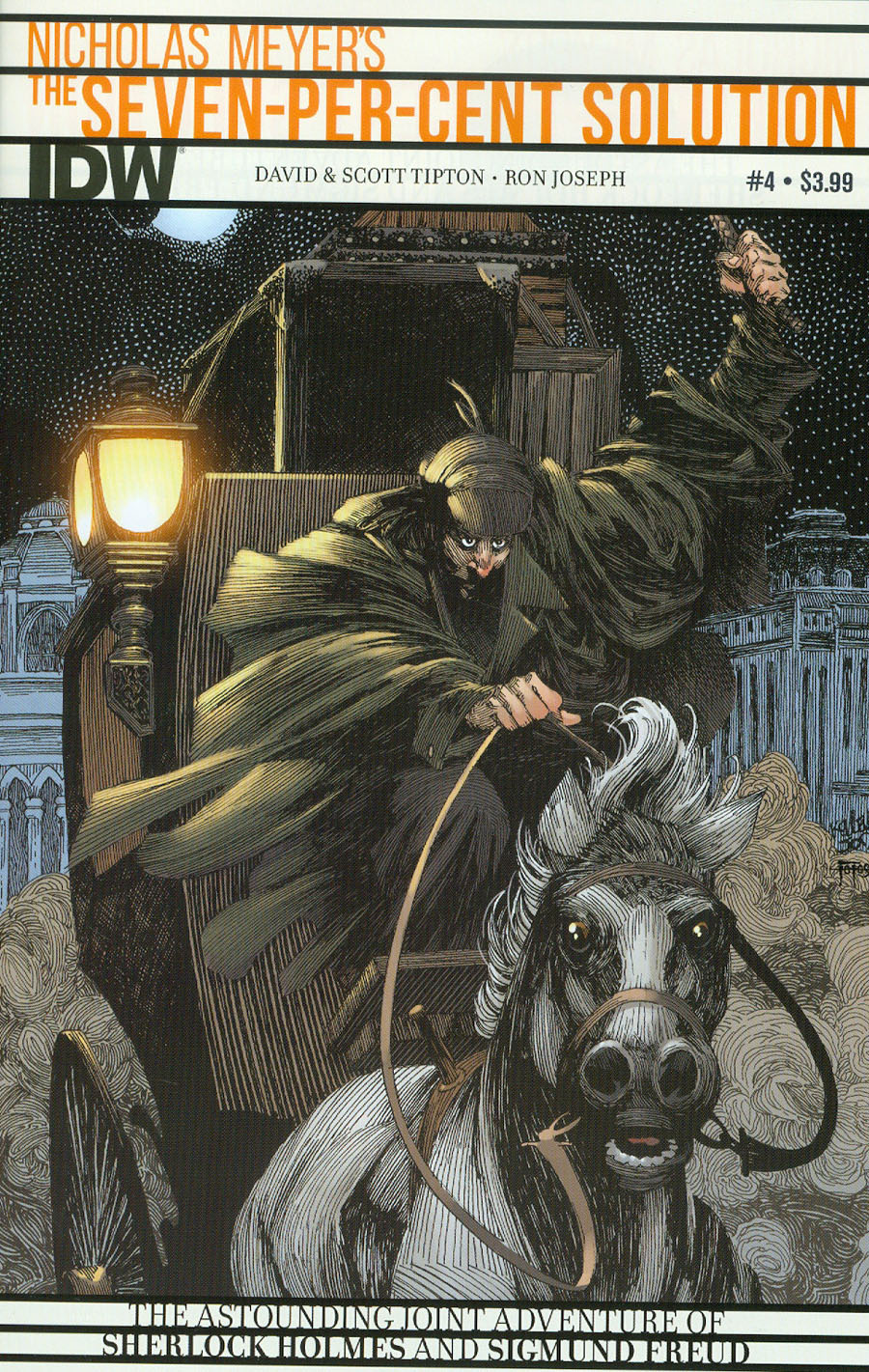 Sherlock Holmes Seven-Per-Cent Solution #4 Cover A Regular Kelley Jones Cover