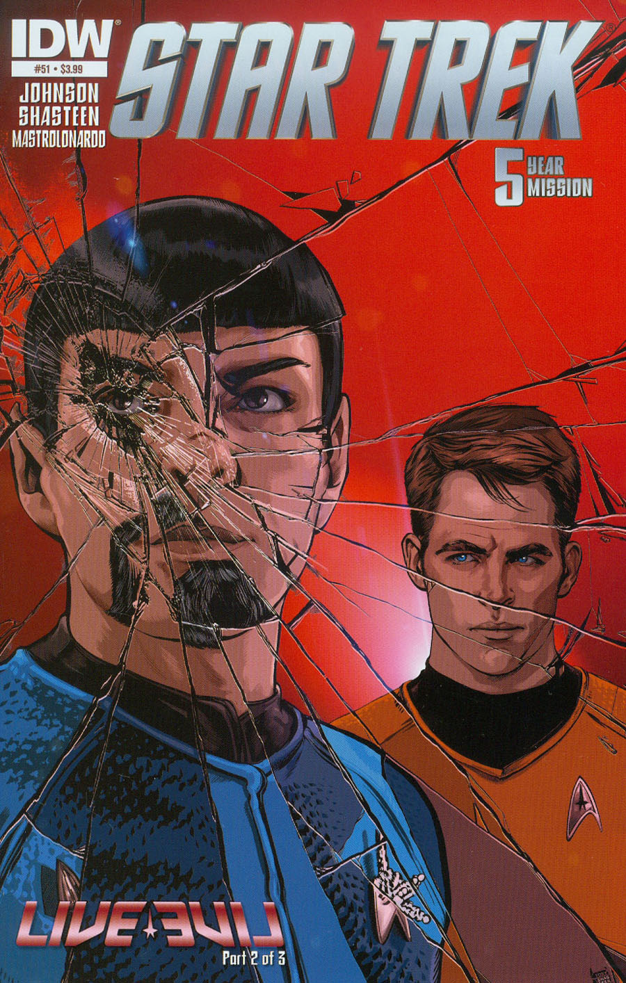 Star Trek (IDW) #51 Cover A Regular Tony Shasteen Cover