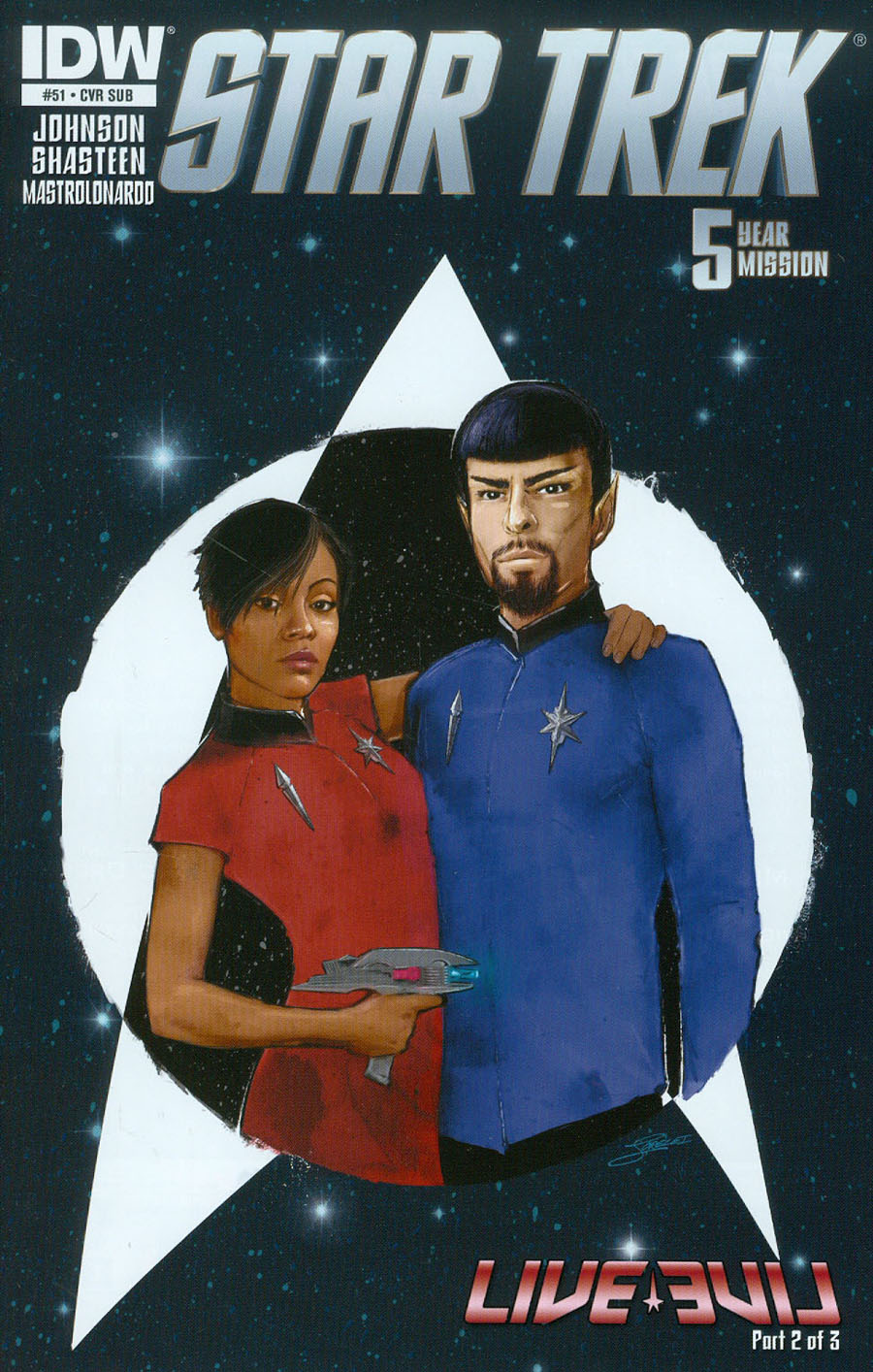 Star Trek (IDW) #51 Cover B Variant Lorelei Bunjes Subscription Cover