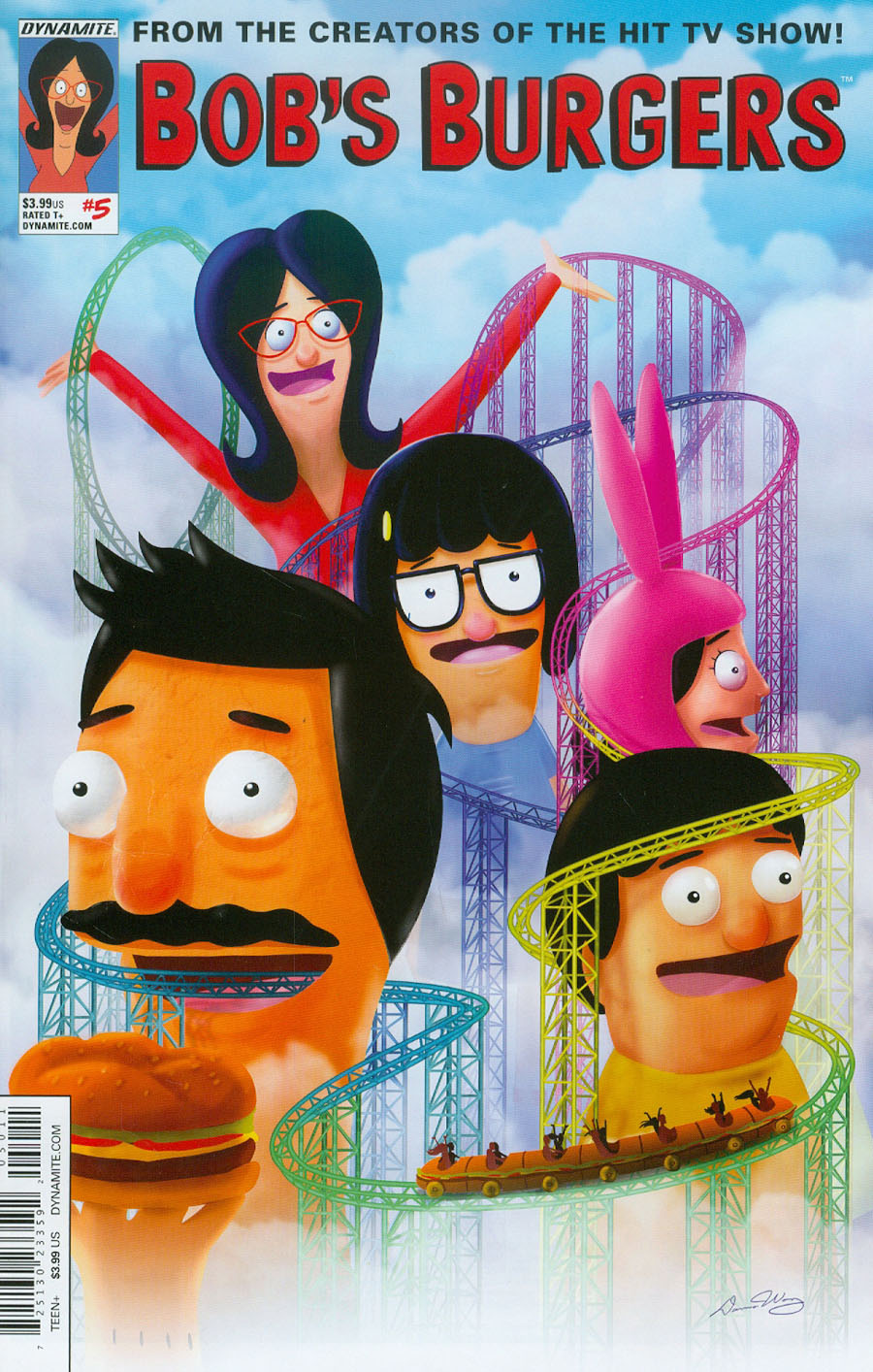 Bobs Burgers Vol 2 #5 Cover A Regular Damon Wong Cover