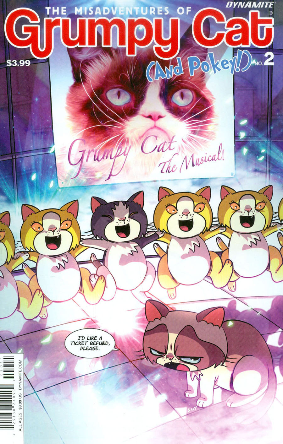 Grumpy Cat #2 Cover A Regular Steve Uy Cover