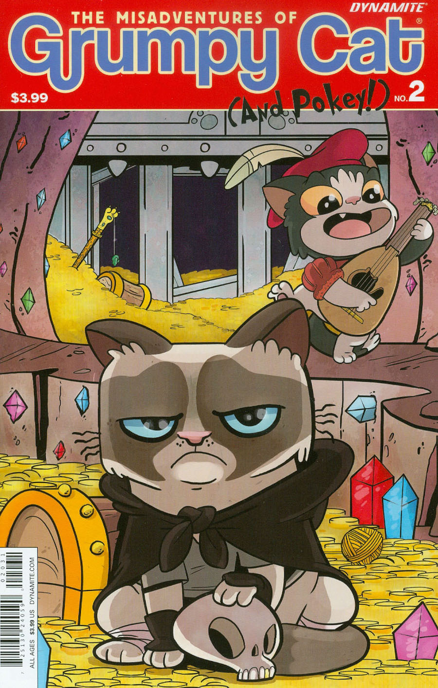 Grumpy Cat #2 Cover C Variant Tavis Maiden Cover