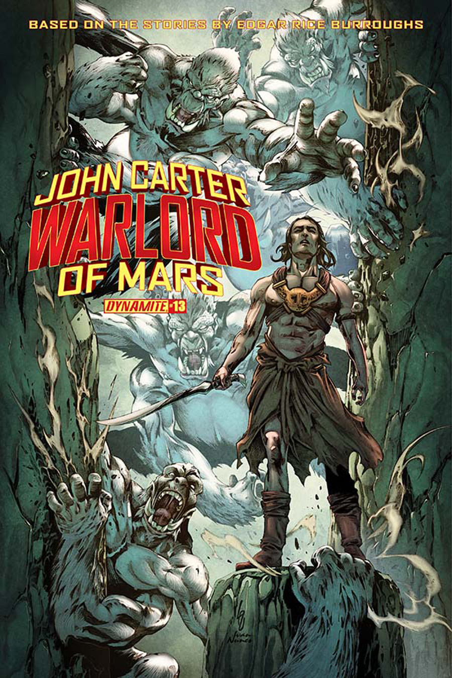 John Carter Warlord Of Mars Vol 2 #13 Cover D Variant Jonathan Lau Subscription Cover