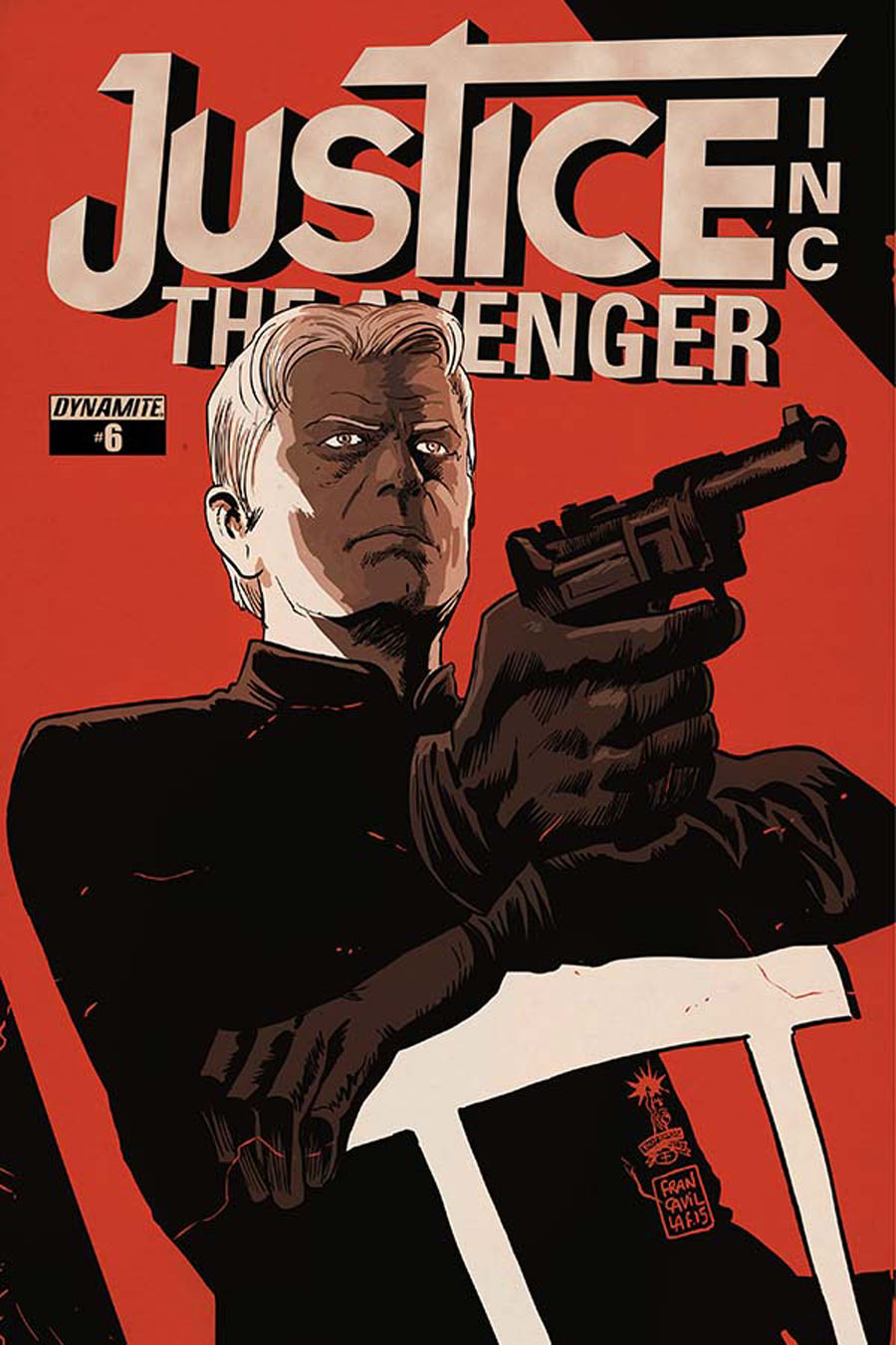 Justice Inc The Avenger #6 Cover A Regular Francesco Francavilla Cover