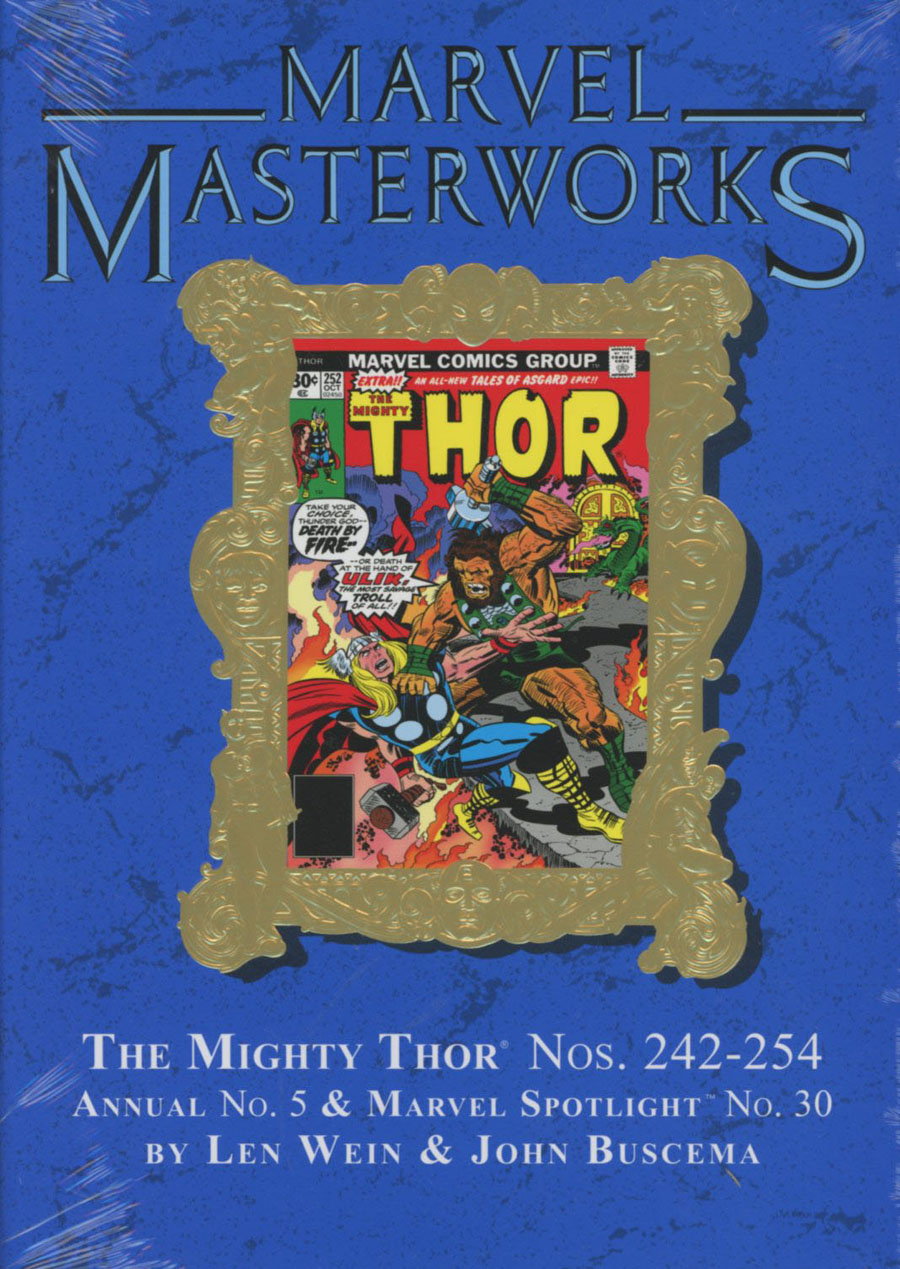 Marvel Masterworks Mighty Thor Vol 15 HC Variant Dust Jacket